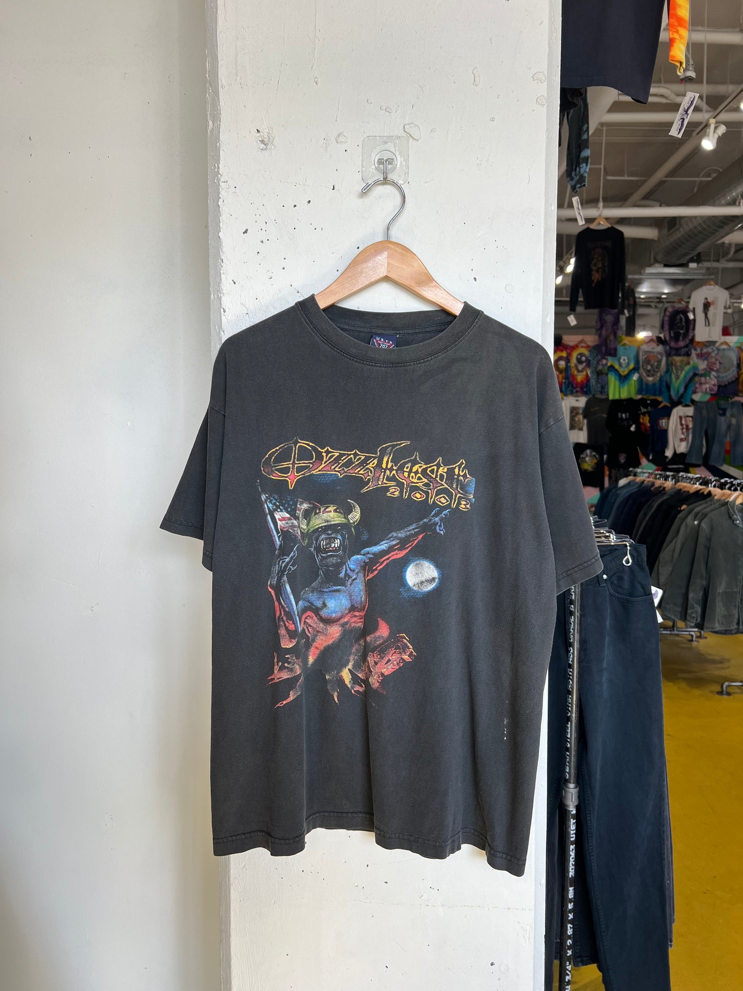 Vintage 2003 Ozzfest Tee Faded Distressed