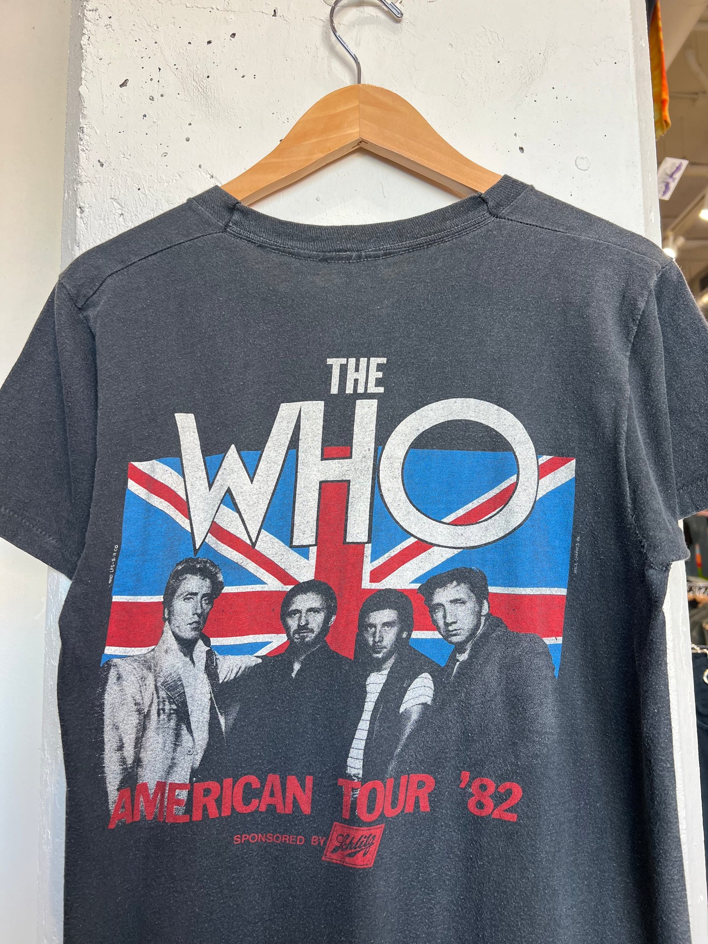 Vintage 1982 The Who American Tour Tee