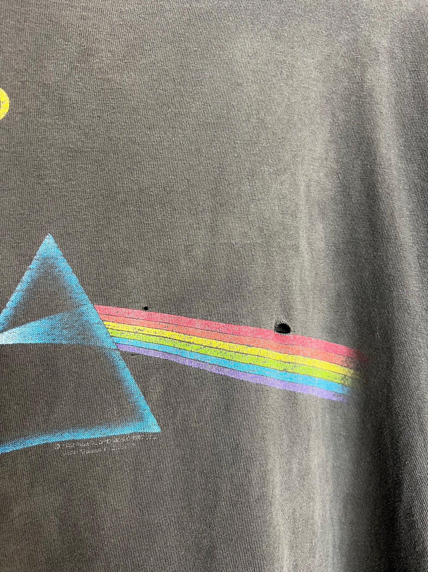 Vintage 1992 Pink Floyd Dark Side Of The Moon Tee Faded Distressed