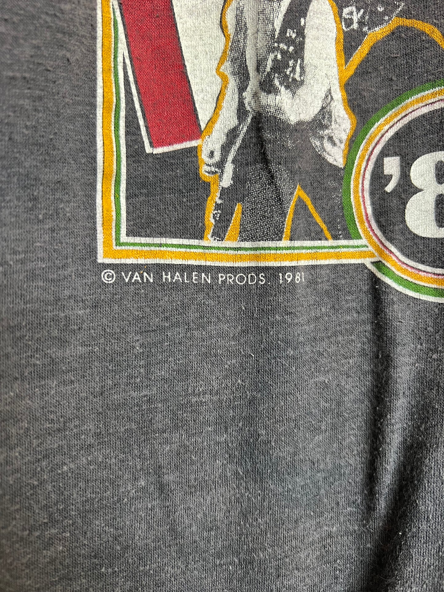 Vintage 1981 Van Halen Tour Tee