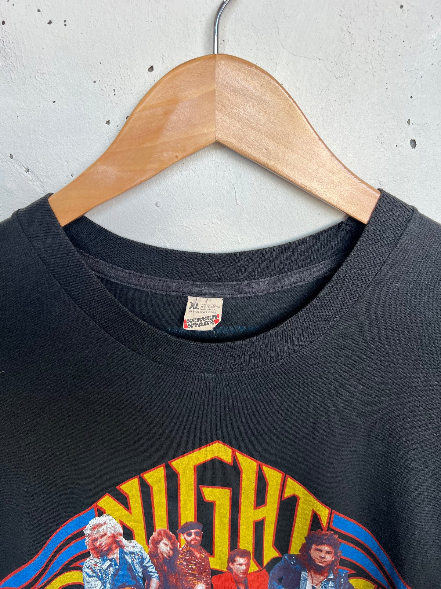 Vintage 80s Night Ranger “Big Life World Tour” Tee