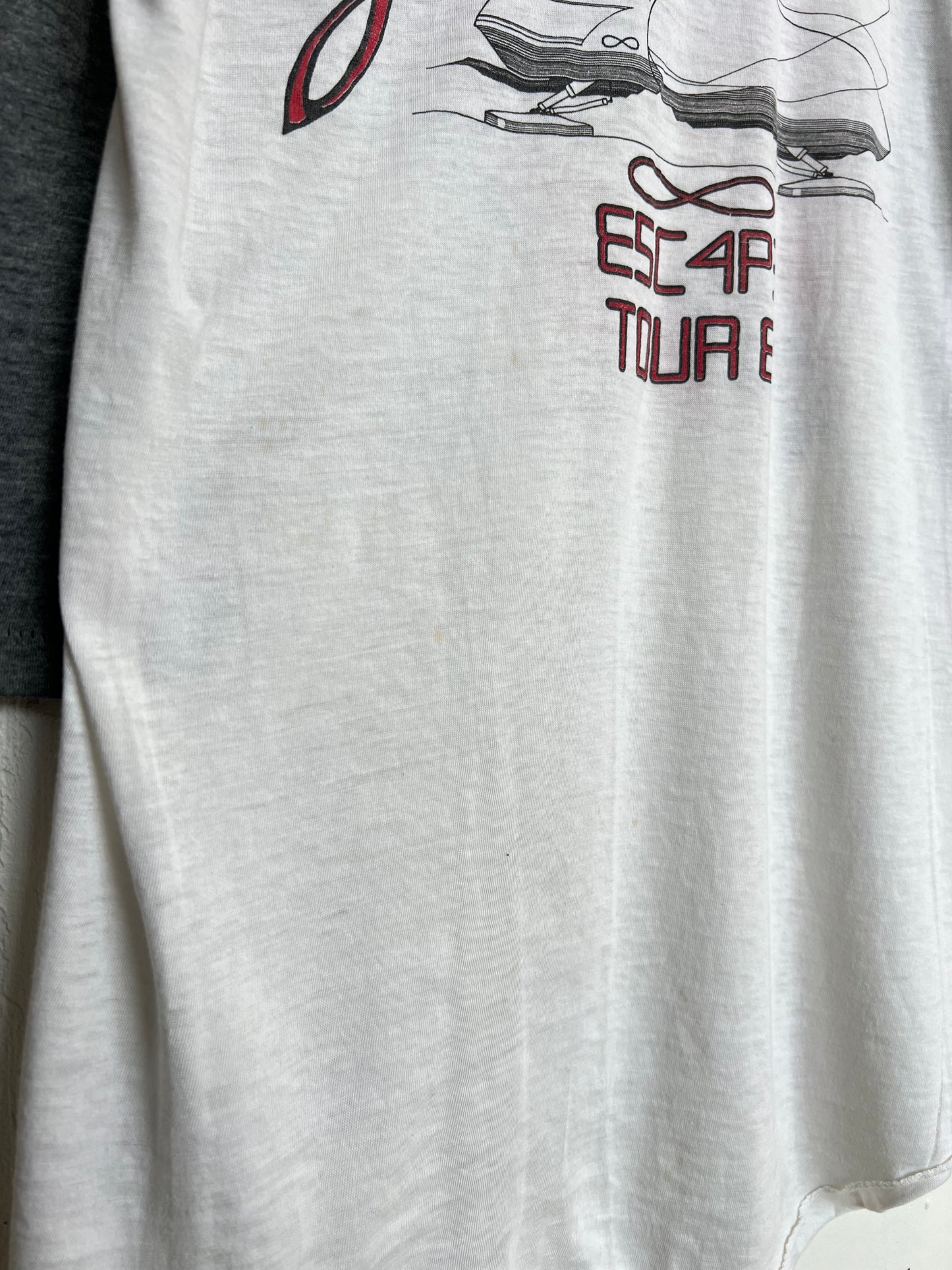 Vintage 1981 Journey Tour Raglan Tee