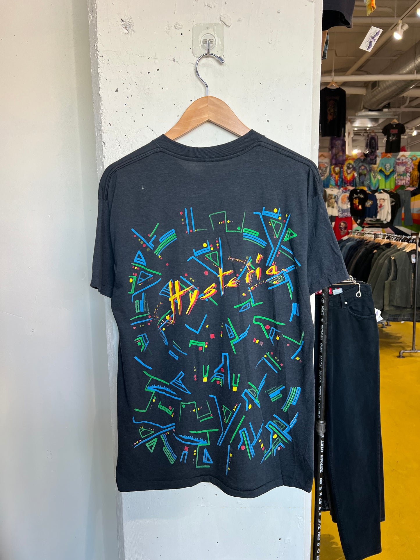 Vintage 1987 Def Leppard All Over Print Tee