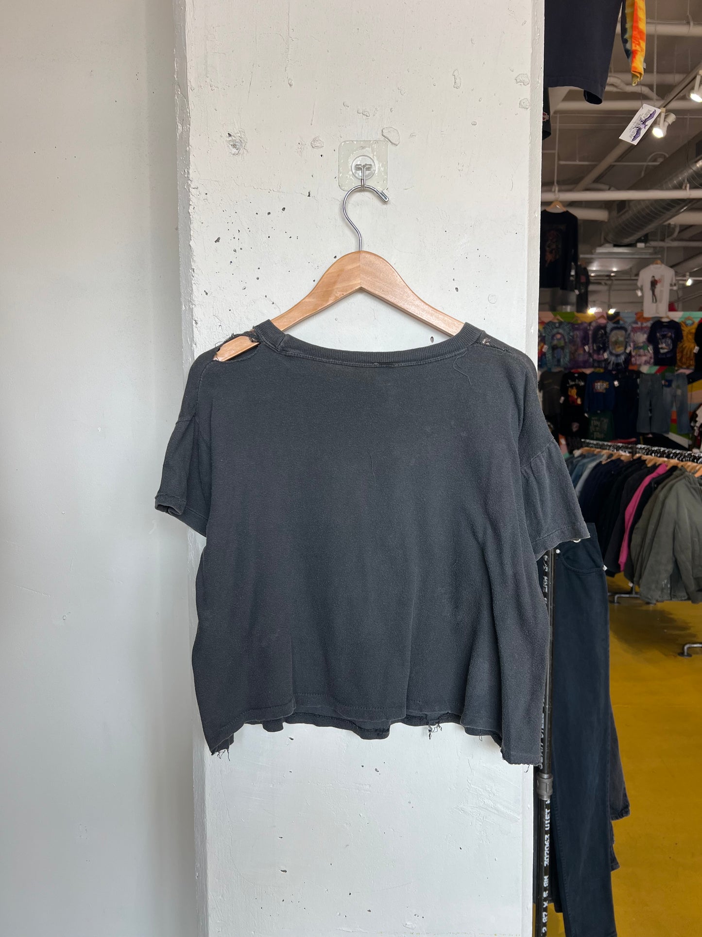 Vintage 80s Ozzy Osbourne “The Ultimate Sin” Thrashed Parking Lot Bootleg Tee