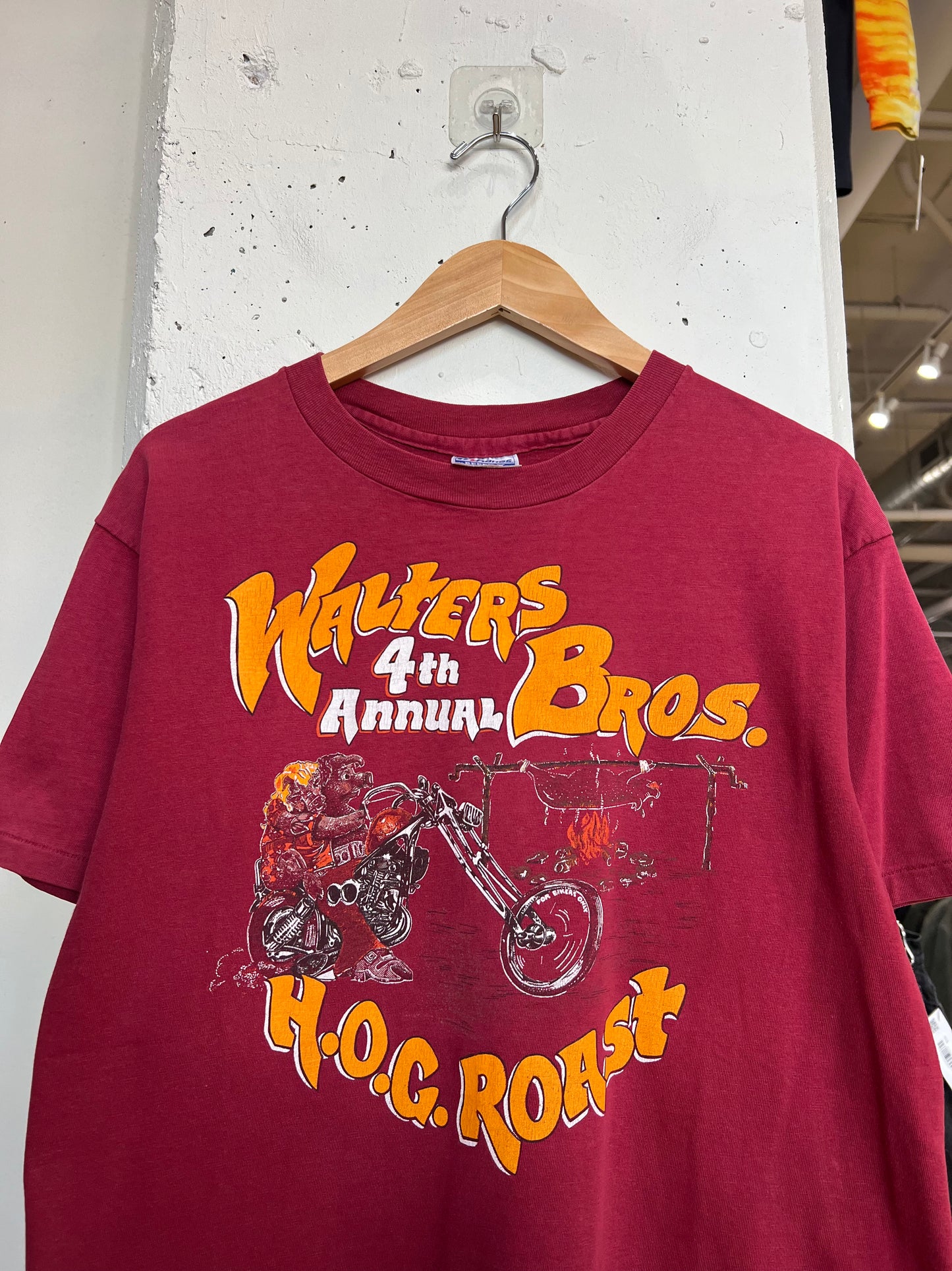 Vintage 80s Harley “H.O.G. Roast” Peoria Tee