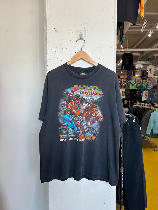 Vintage 90s Odessa Harley Davidson Tee