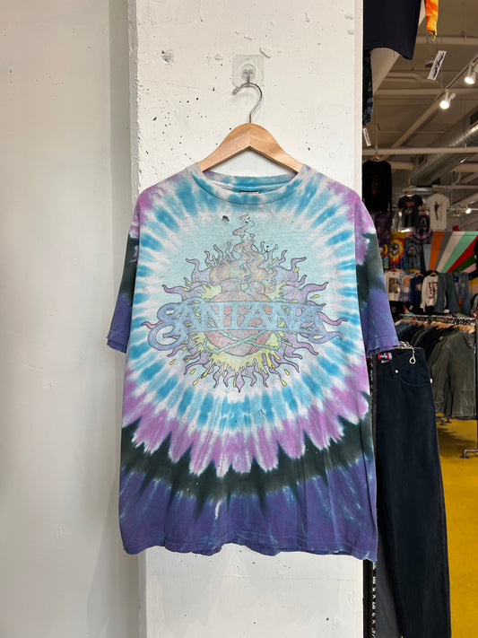 Vintage 2000s Santana Tie Dye Tee