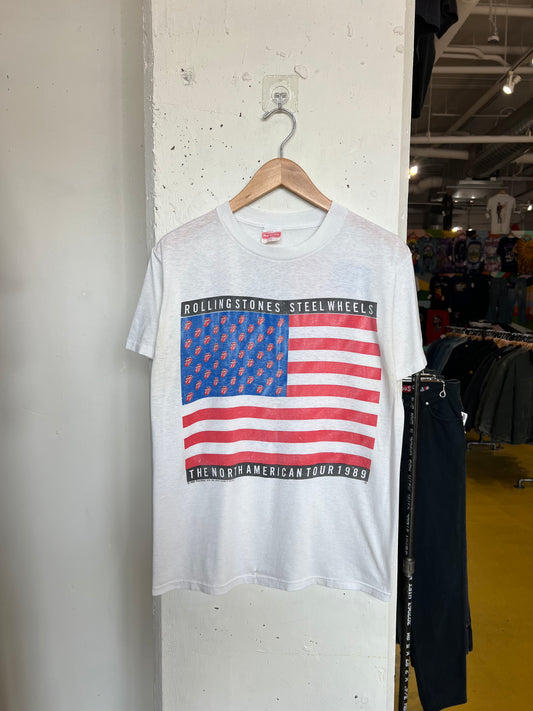 Vintage 1989 The Rolling Stones “Steel Wheels” Tour Tee