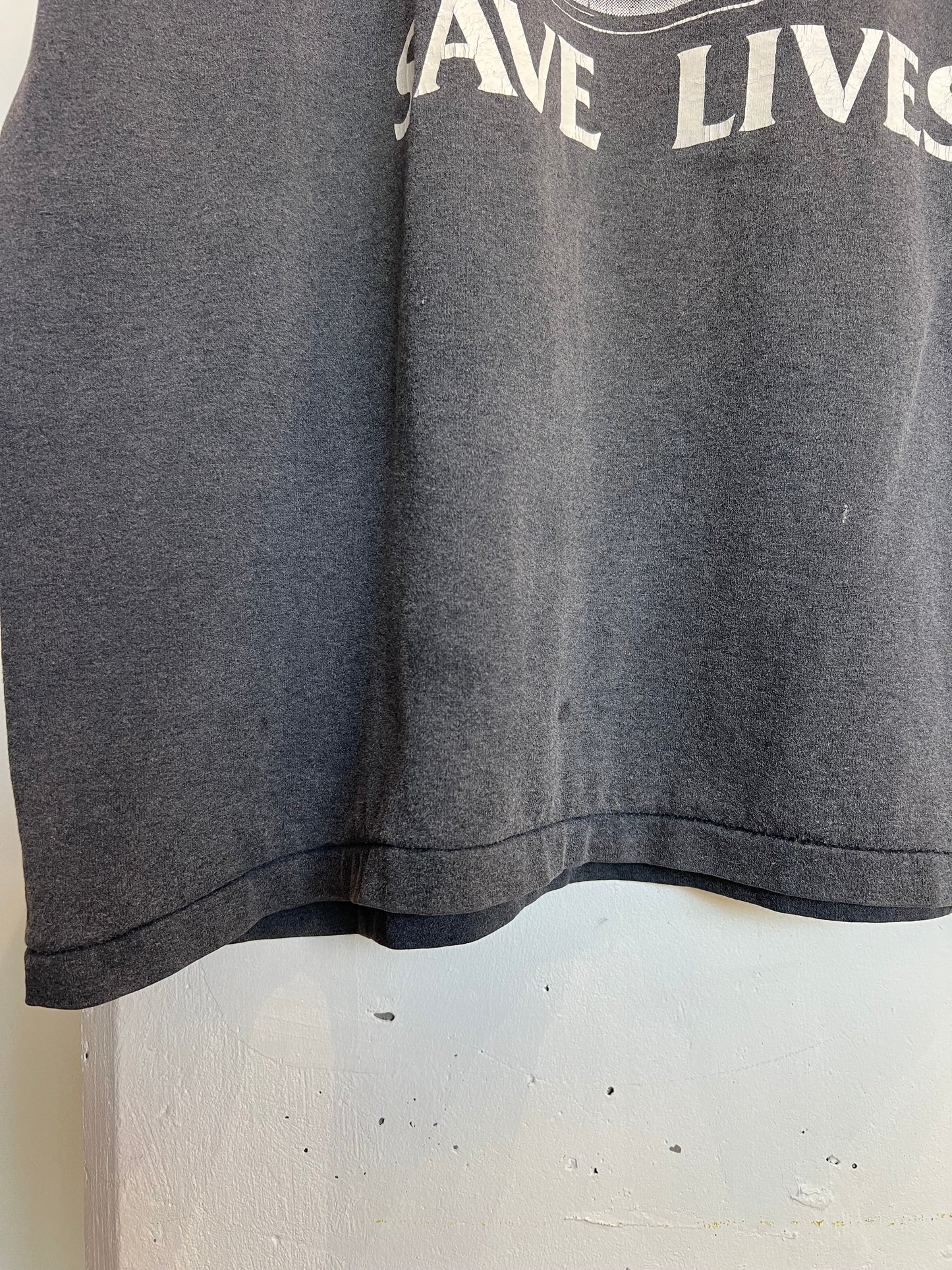 Vintage 90s Loud Pipes Save Lives Biker Tee