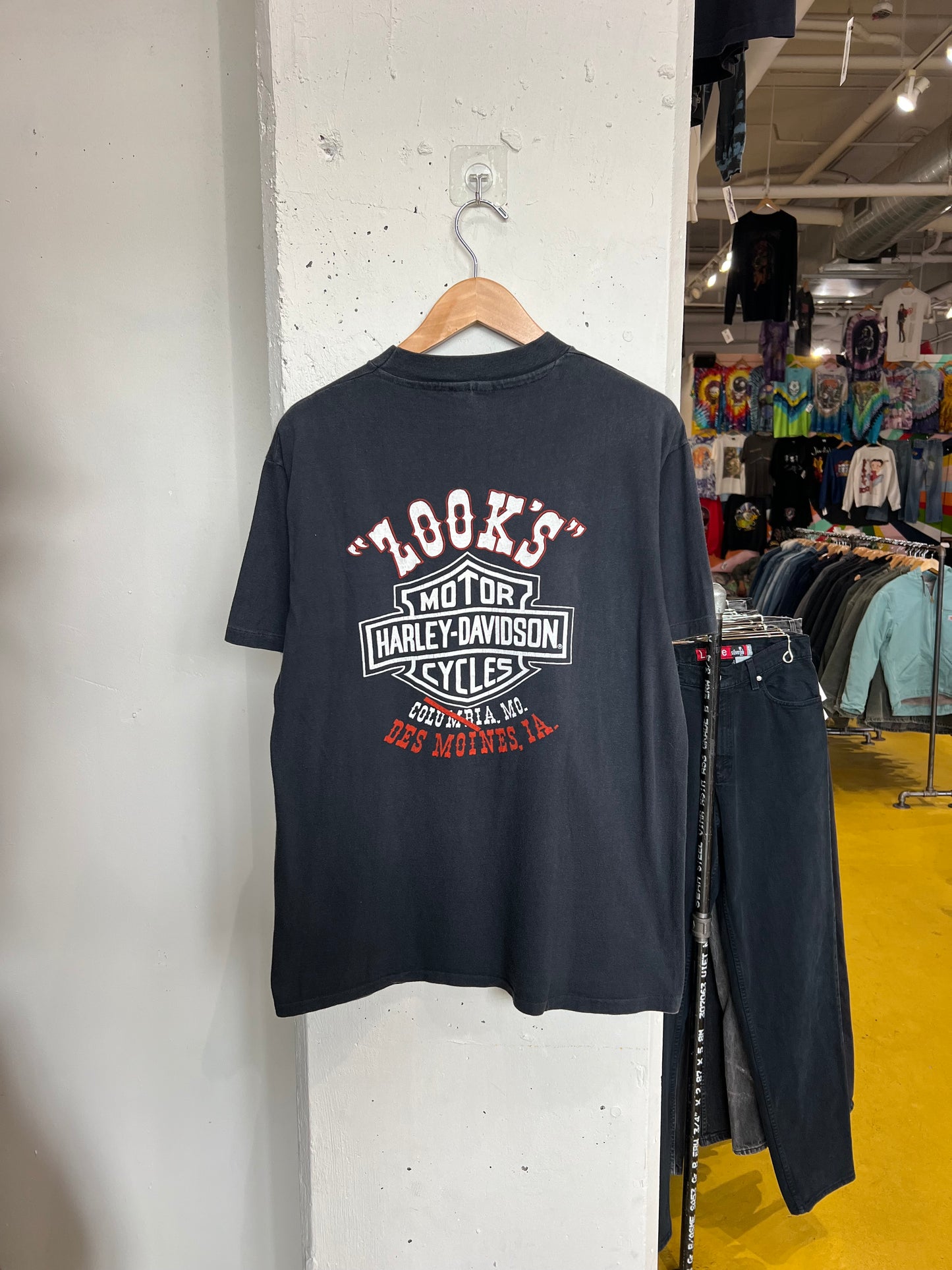 Vintage 80s Des Moines Harley Davidson Tee