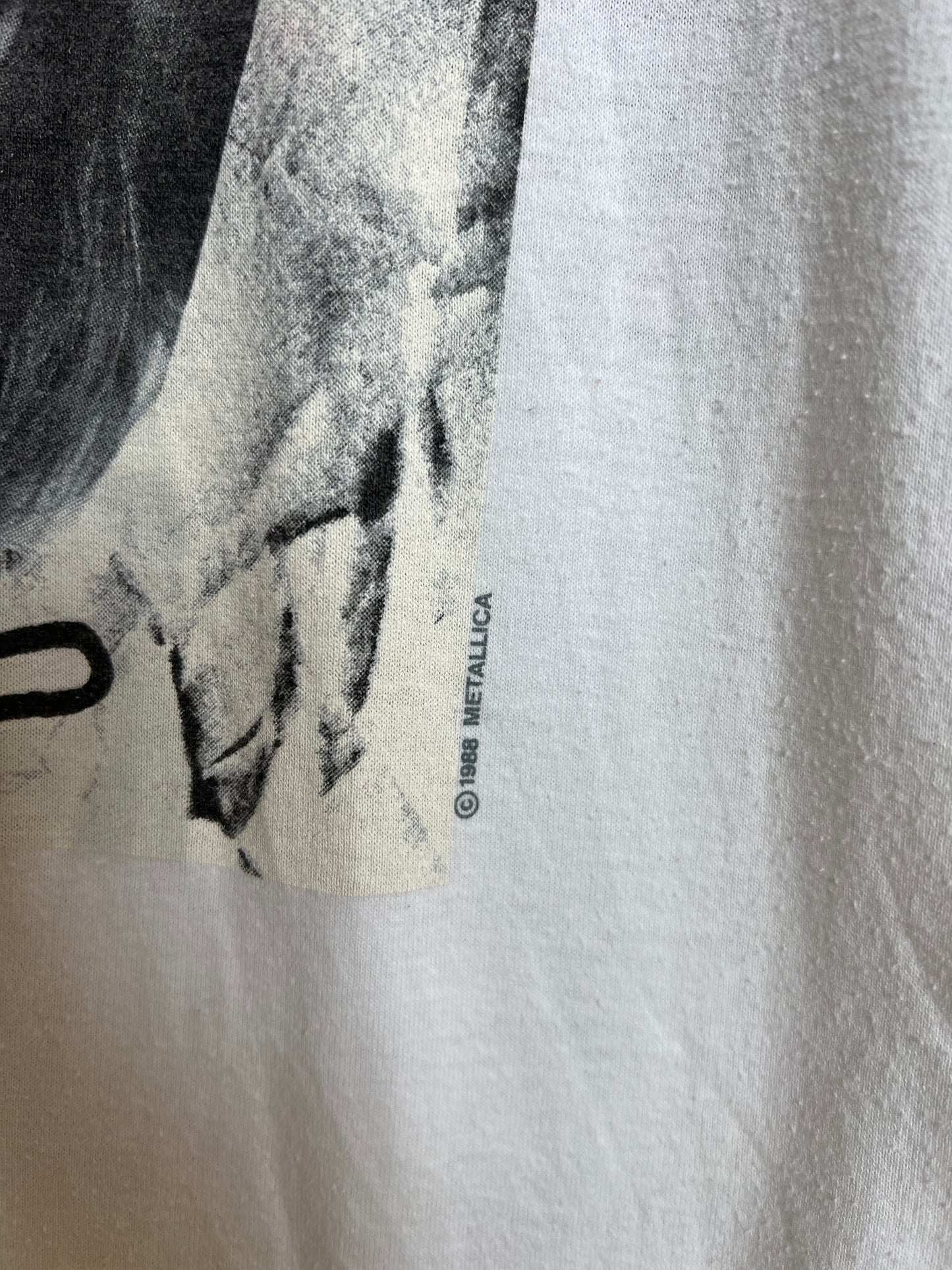 Vintage 1988 Metallica “And Justice For All” Tee