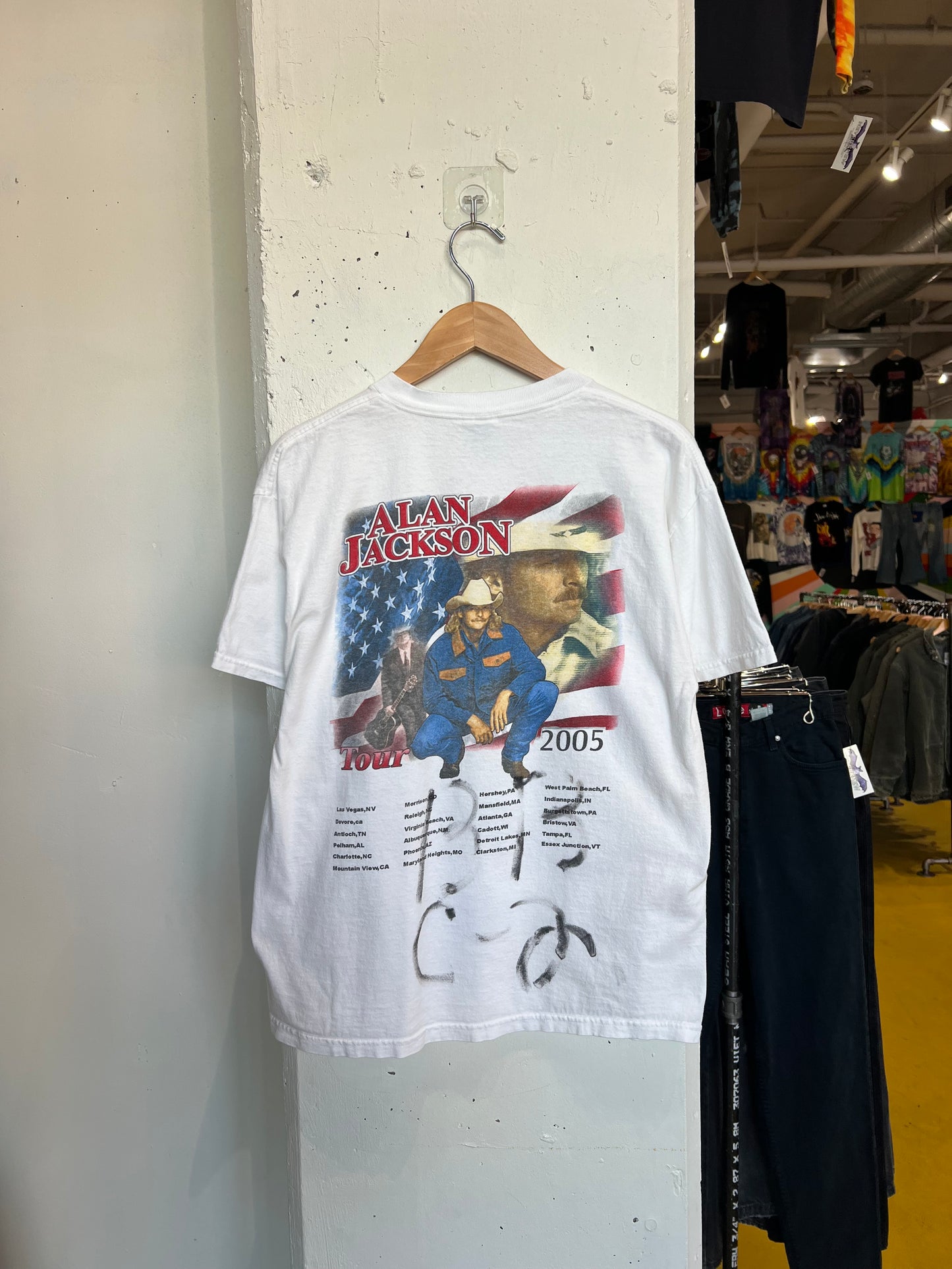 Vintage 2005 Alan Jackson Tee