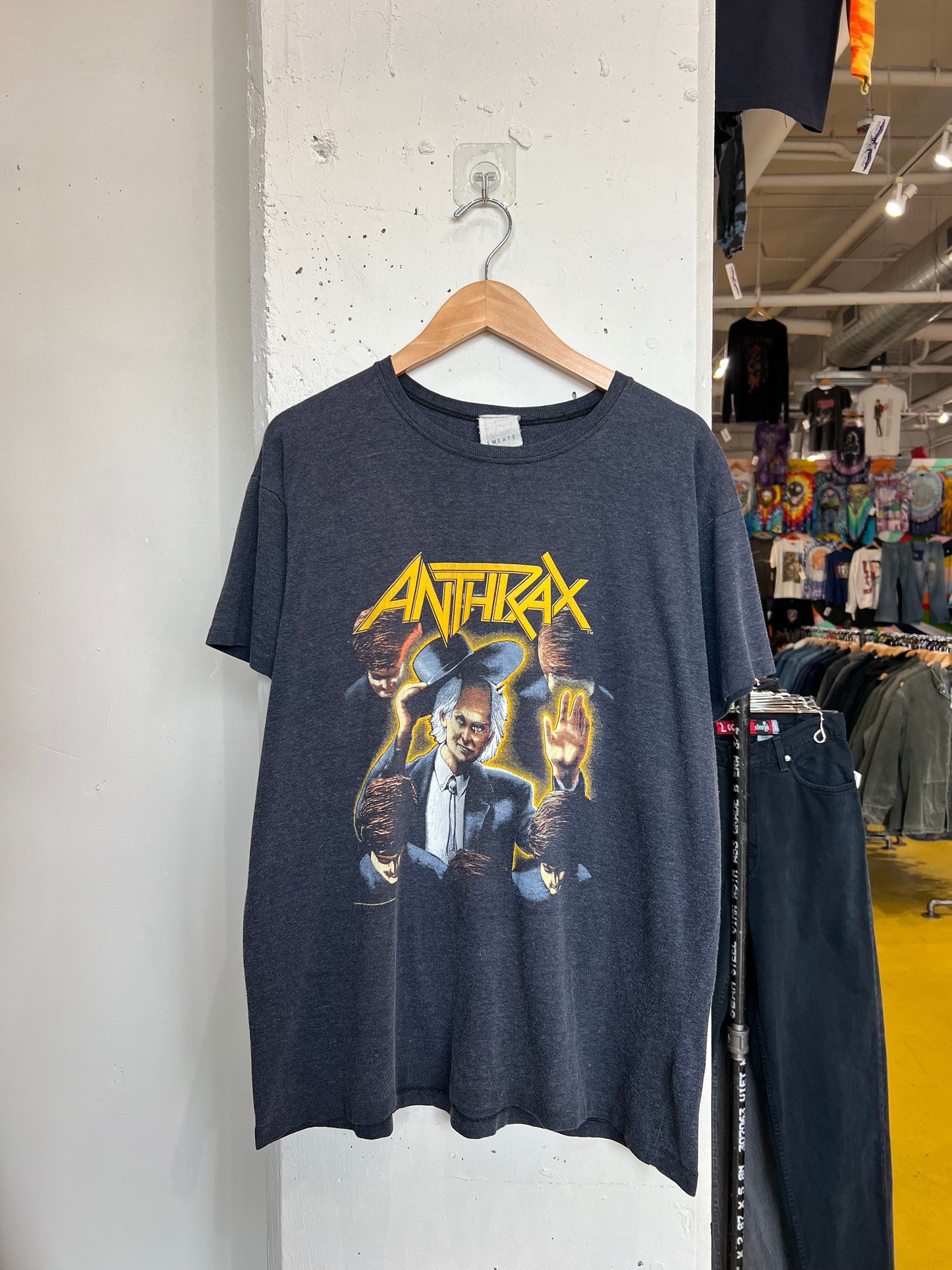 Vintage 1987 Anthrax Tour Tee