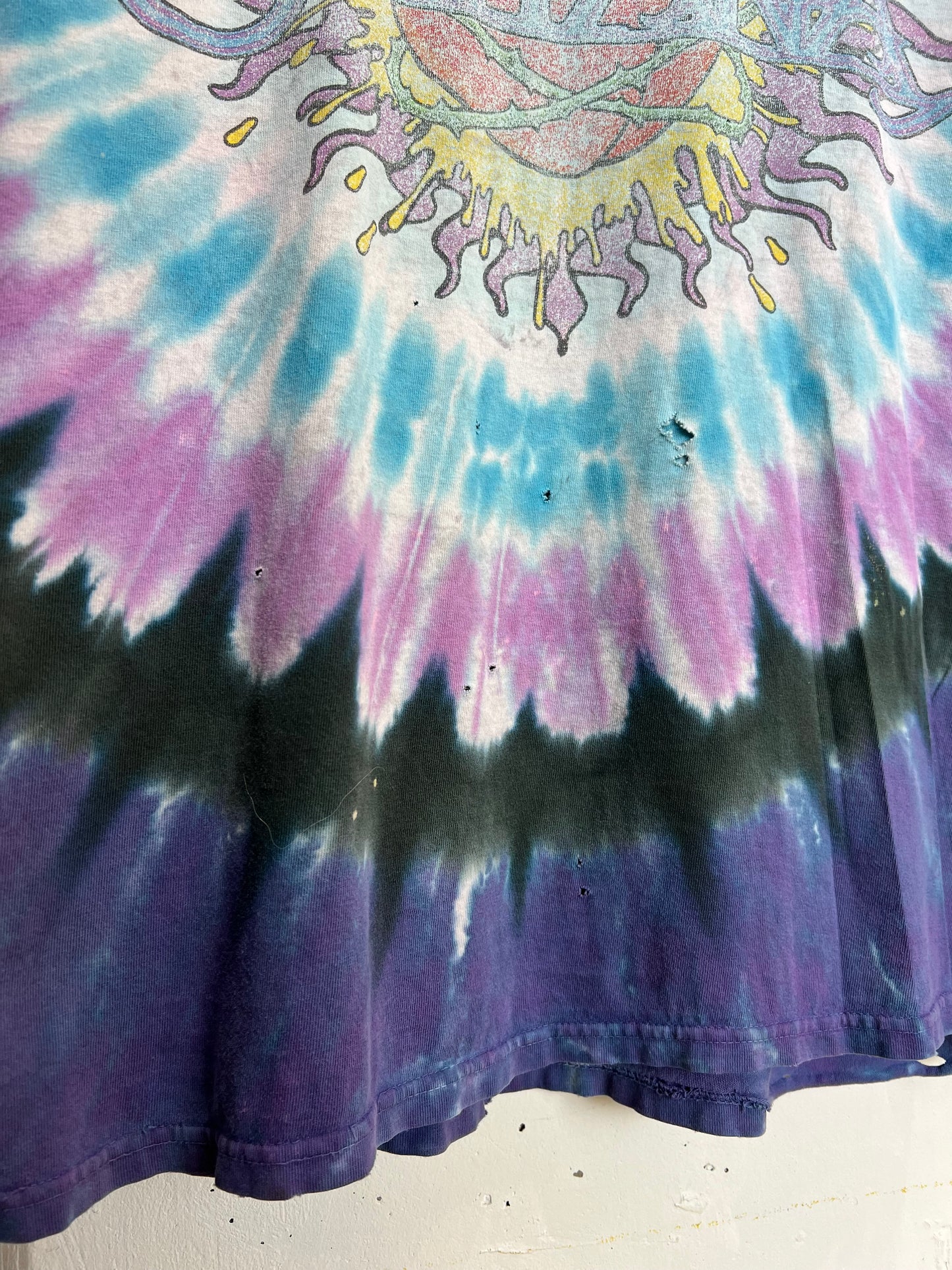 Vintage 2000s Santana Tie Dye Tee