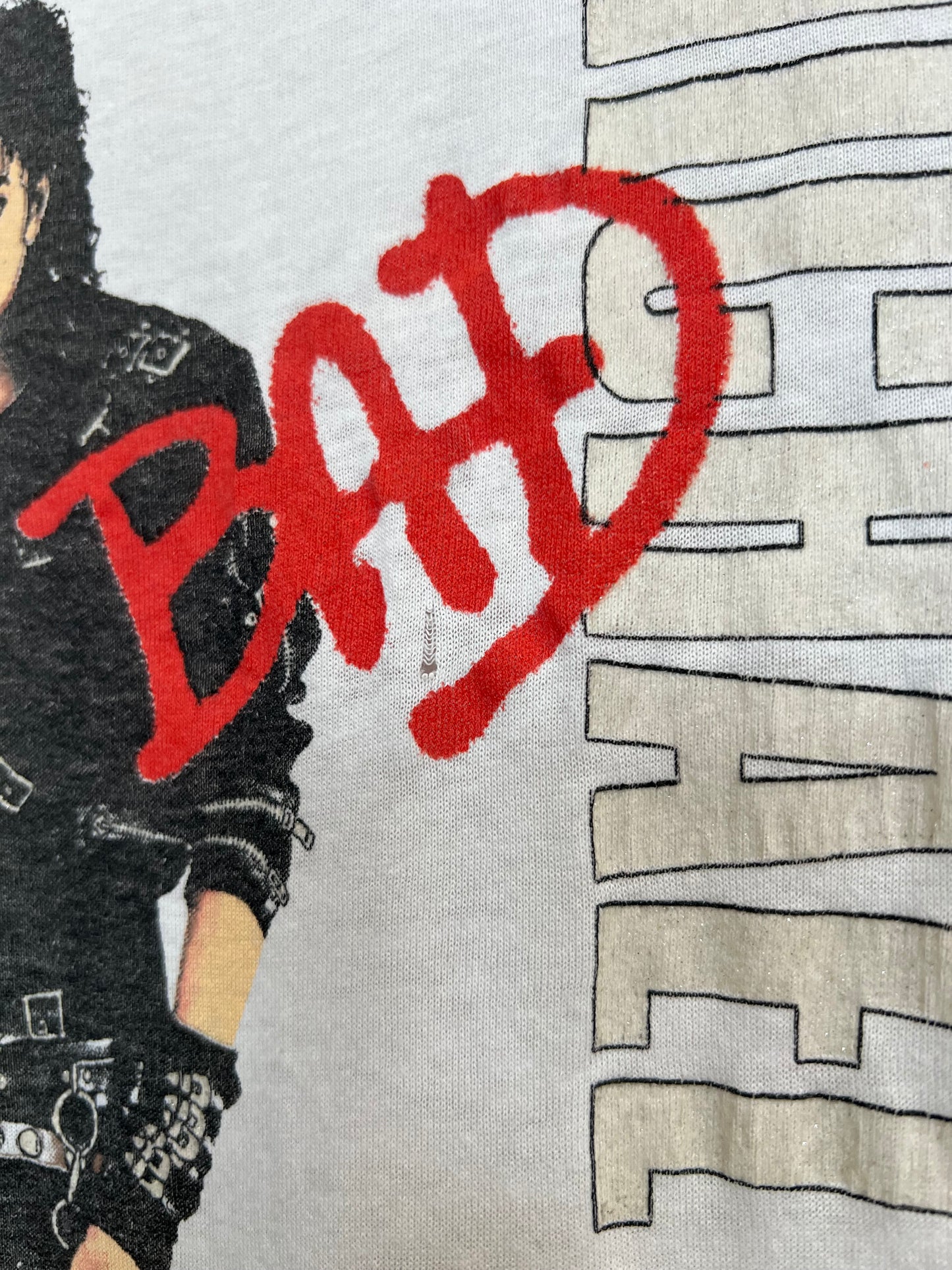 Vintage 80’s Michael Jackson “BAD” Tee