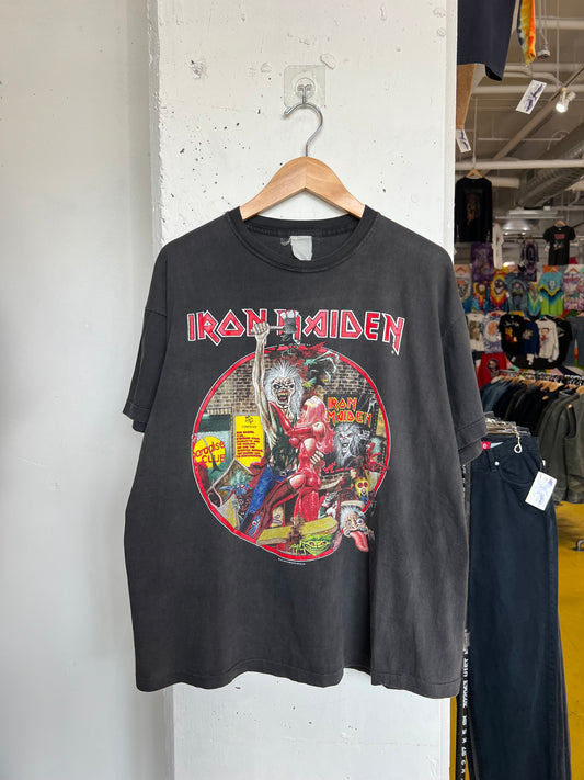 Vintage 1990 Iron Maiden “ Bring Your Daughter To The Slaughter” Tee