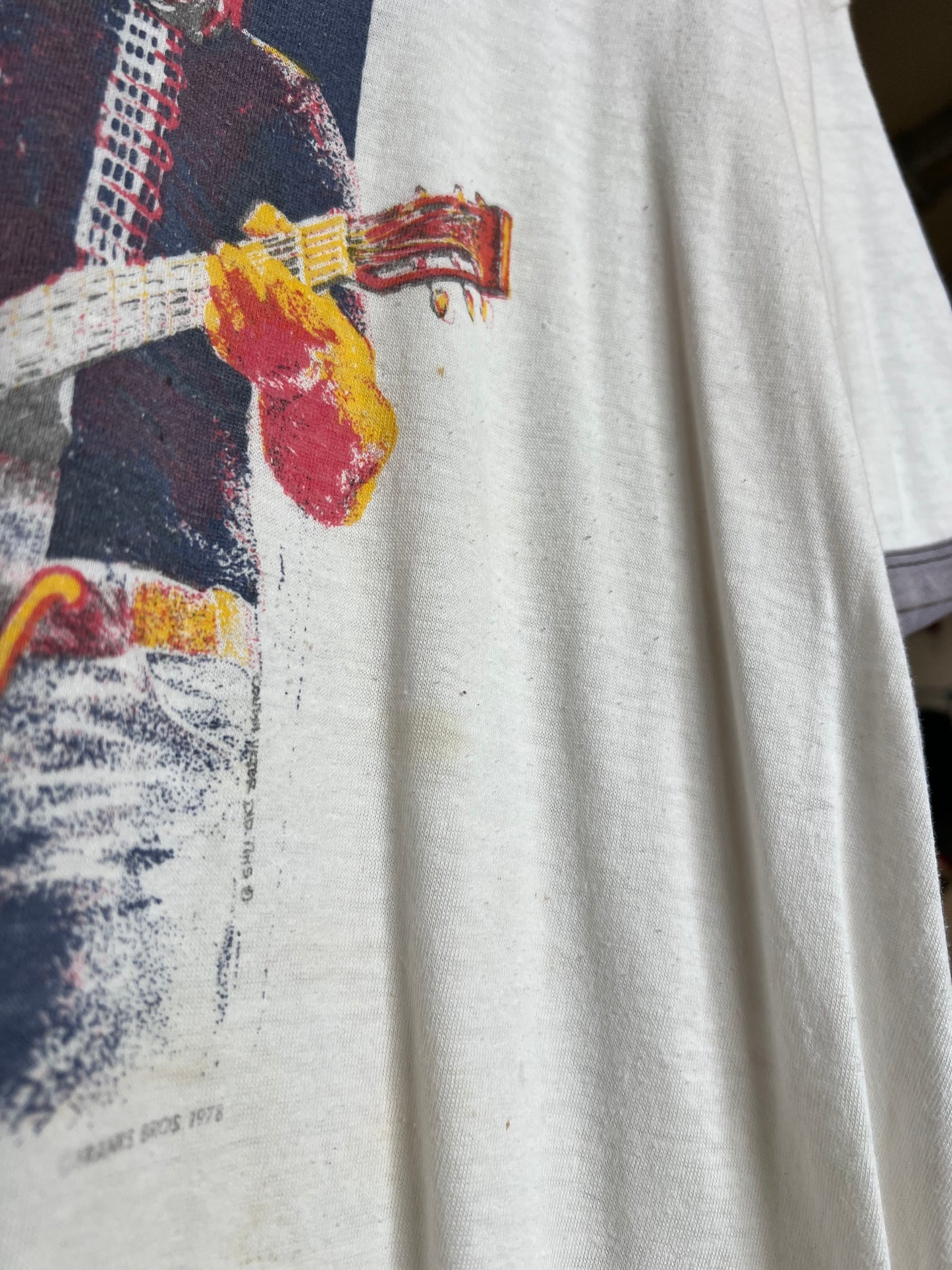 Vintage 1978 Willie Nelson Ringer Tee
