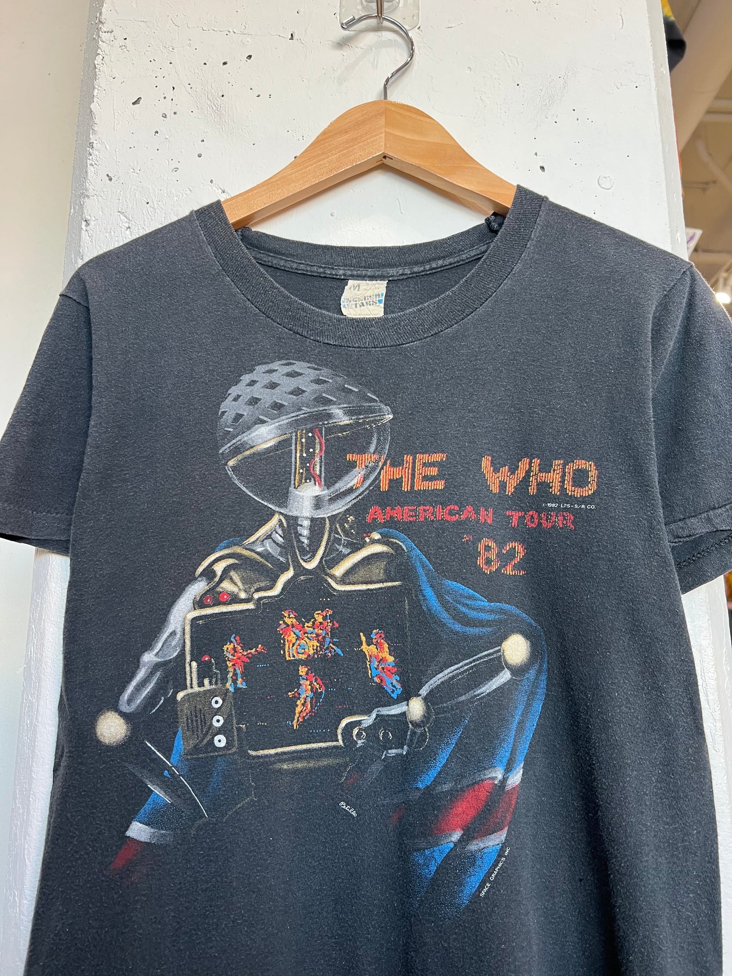 Vintage 1982 The Who American Tour Tee