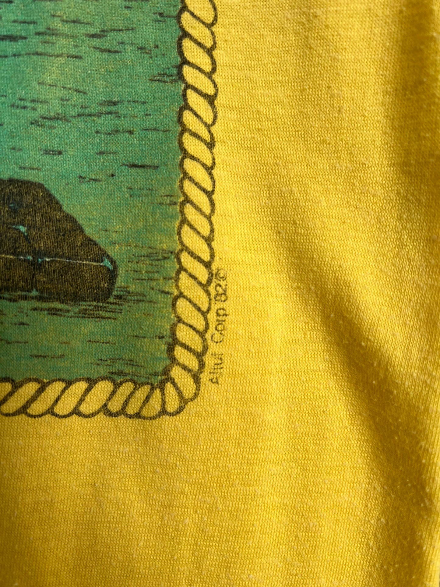 Vintage 80s Thrashed "Save The Bales" Tee