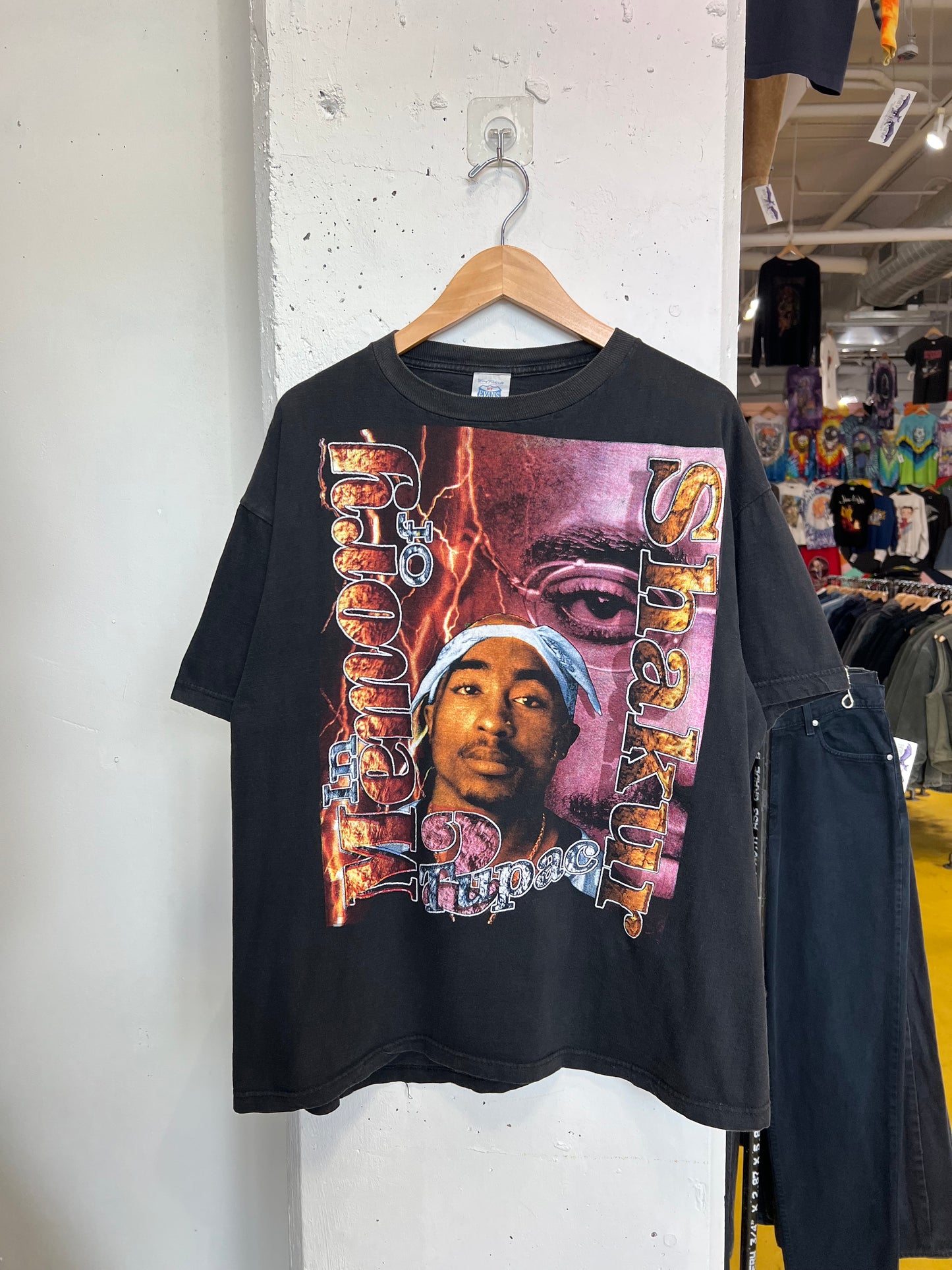 Vintage 90s 2pac Tupac Rap Tee