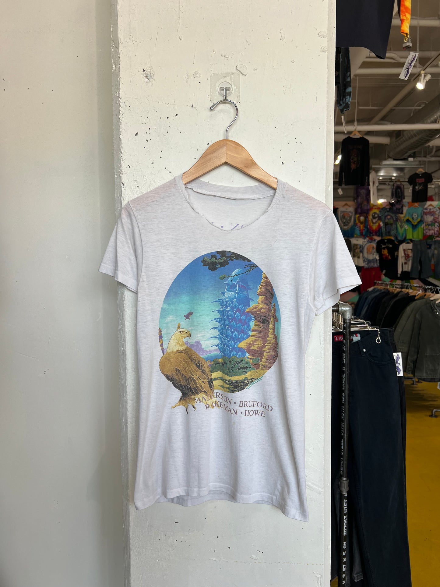 Vintage 1989 Anderson Bruford Wakeman Howe Tee