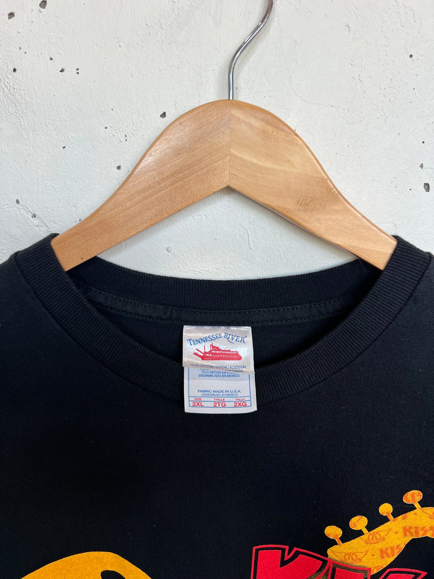 Vintage 2000s Aerosmith KISS Tee