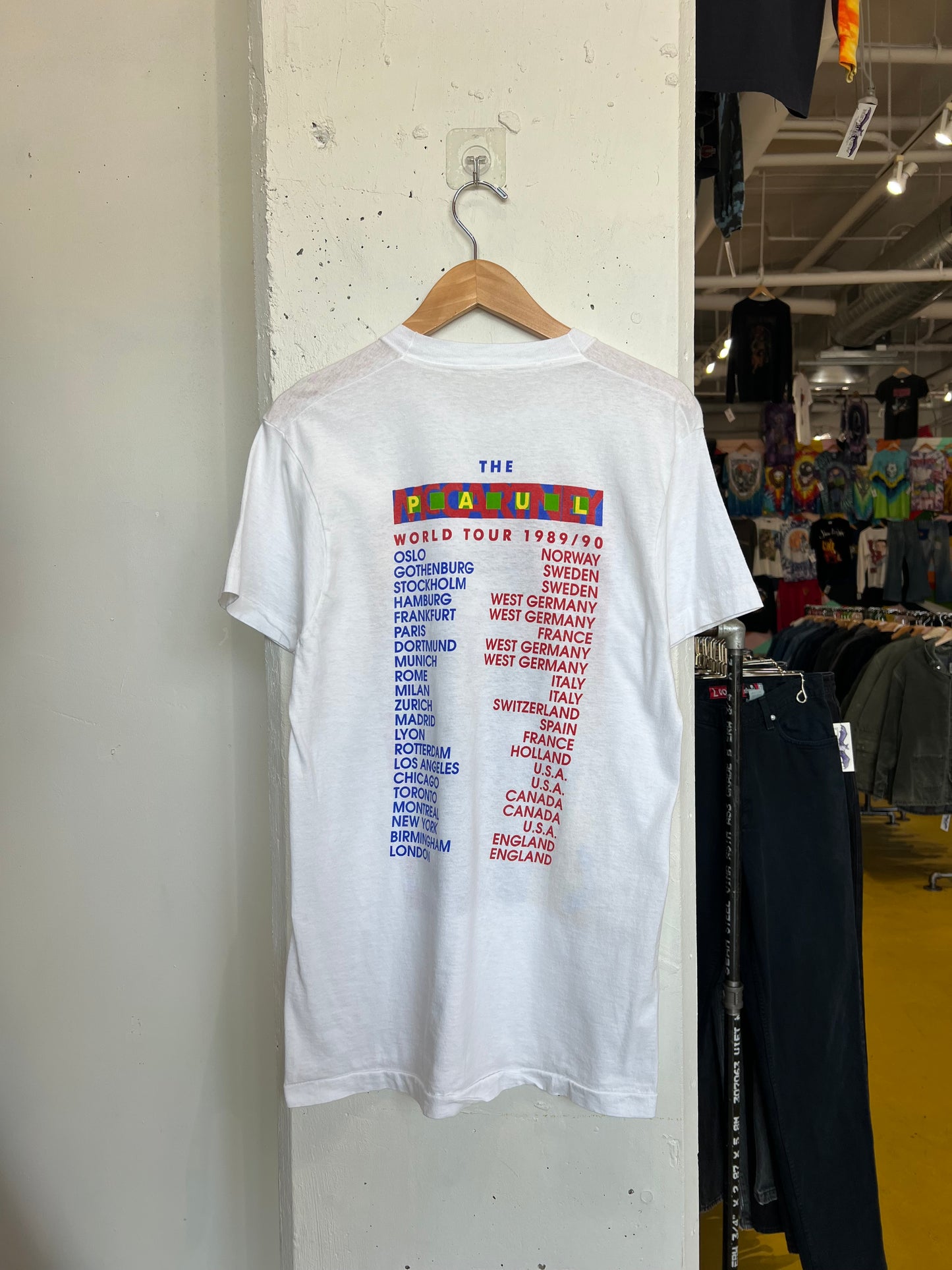 Vintage 89/90 Paul McCartney Tee