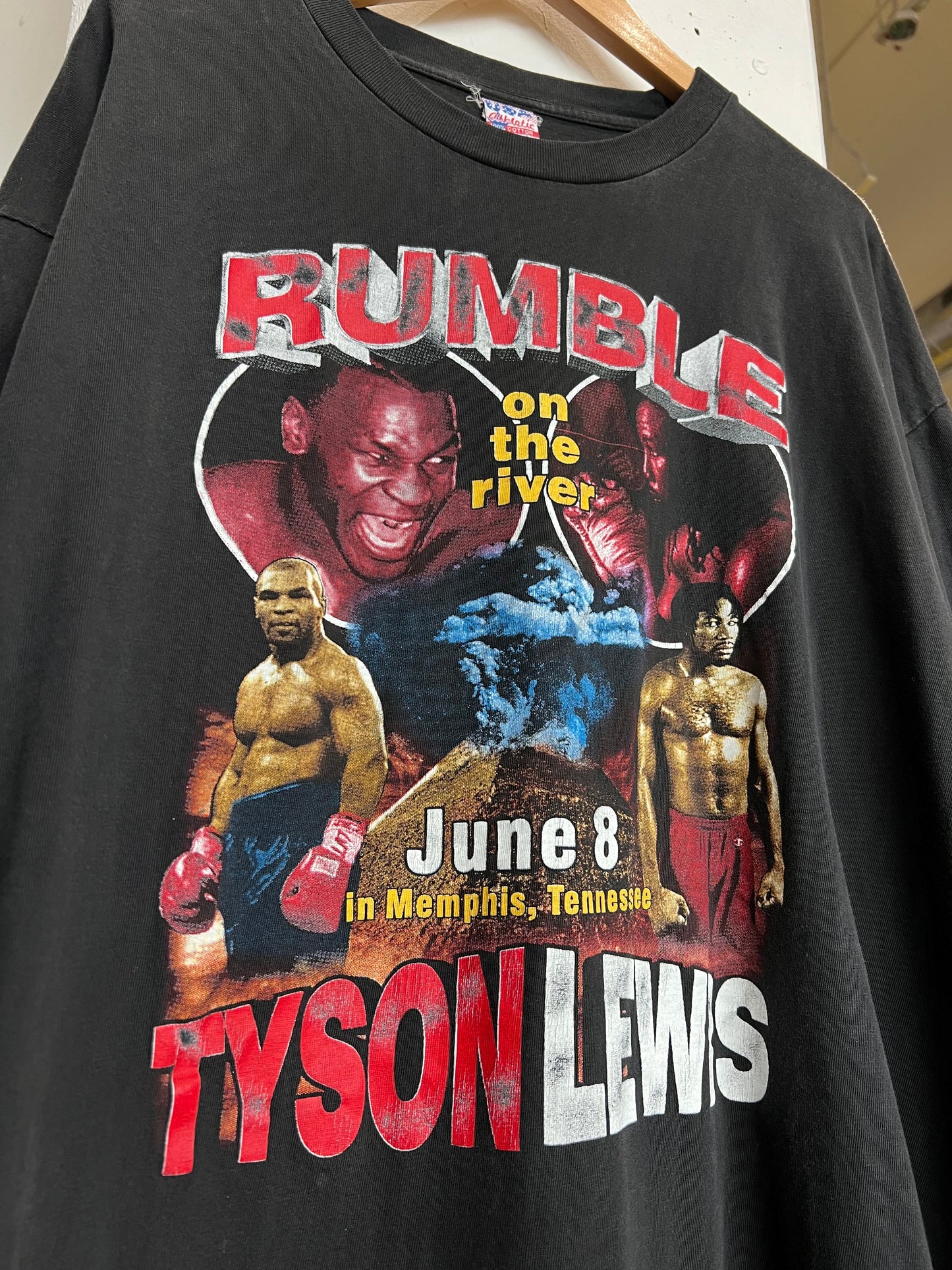 Vintage Tyson vs Lewis Tee