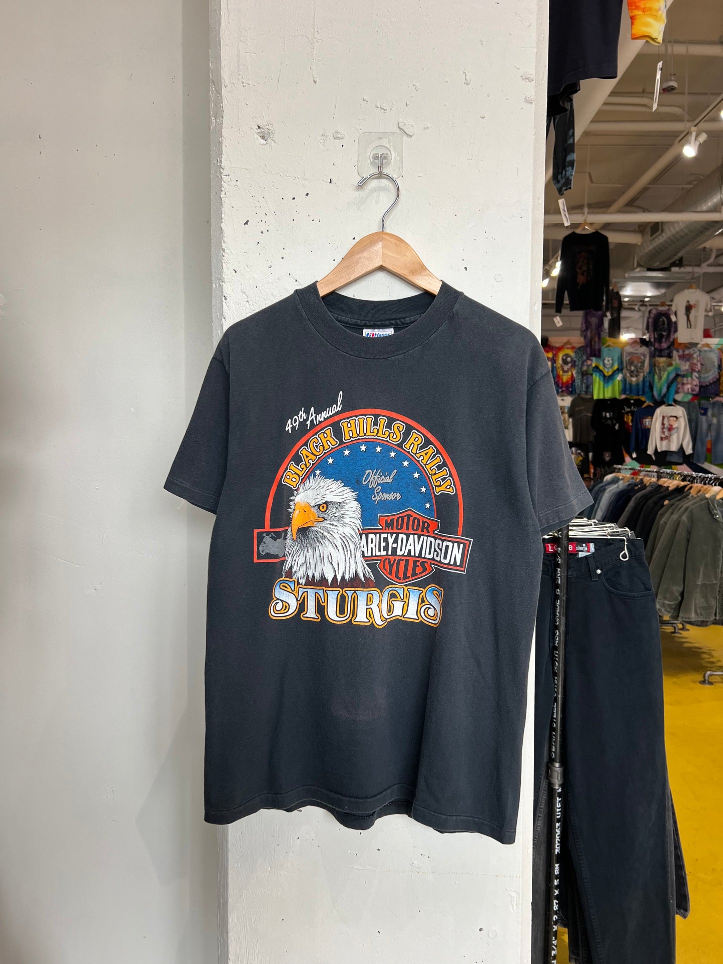 Vintage 1989 Sturgis Harley Davidson Tee