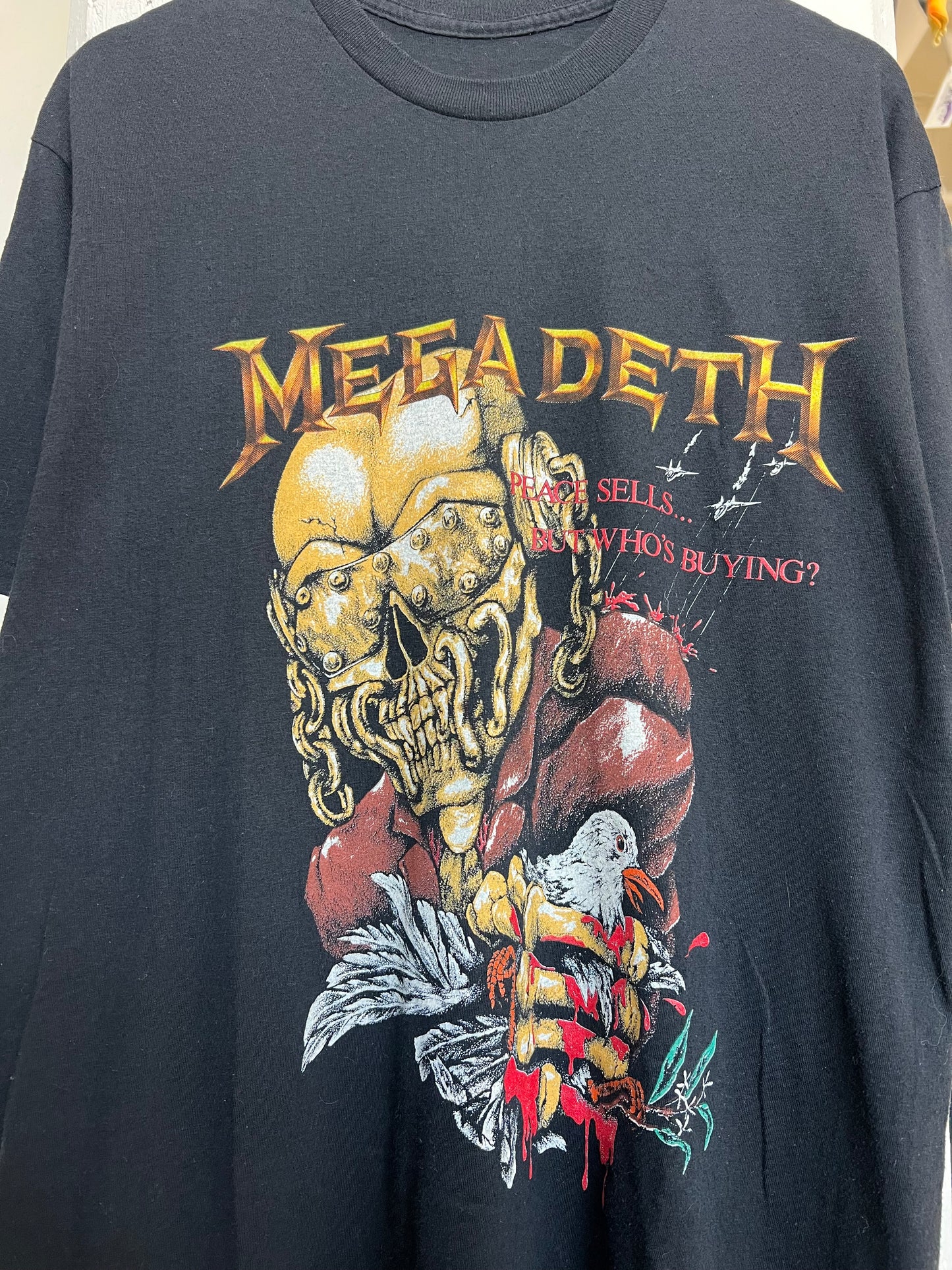 Vintage 1987 Megadeth “Peace Sells But Who’s Buying ” Tee