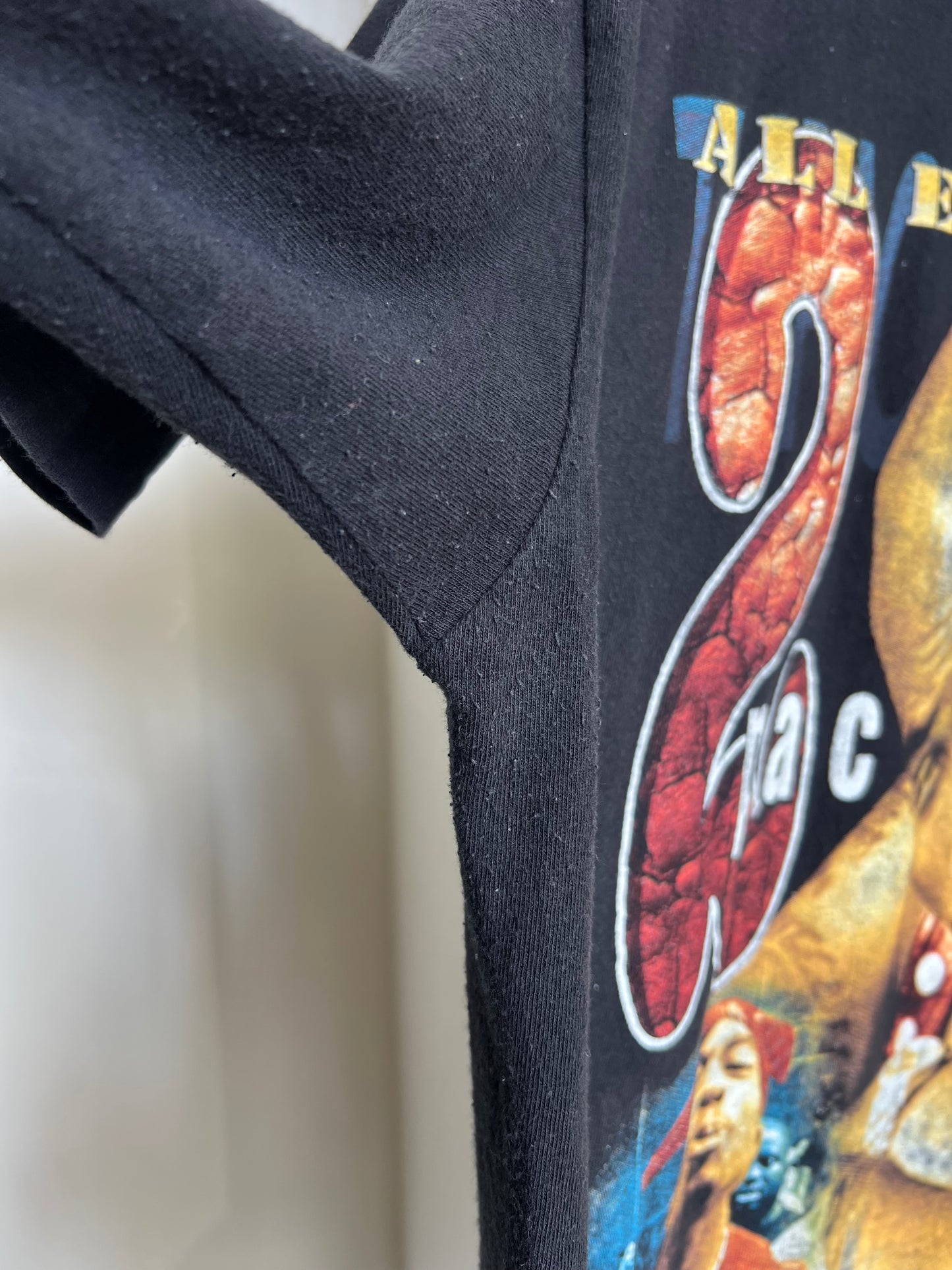 Vintage 90s 2pac Tupac “ All Eyez On Me” Rap Tee