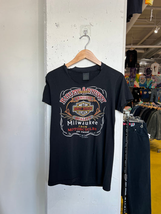 Vintage 1987 Harley 3D Emblem Tee
