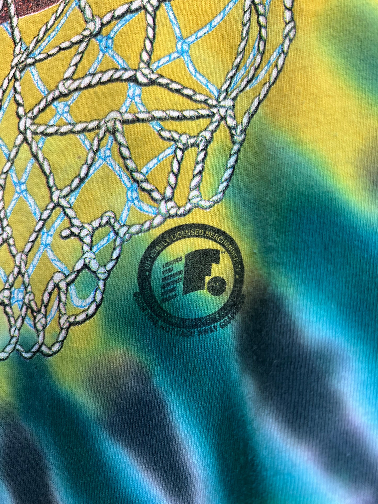Vintage 90s Grateful Dead Lithuania Basketball Tee
