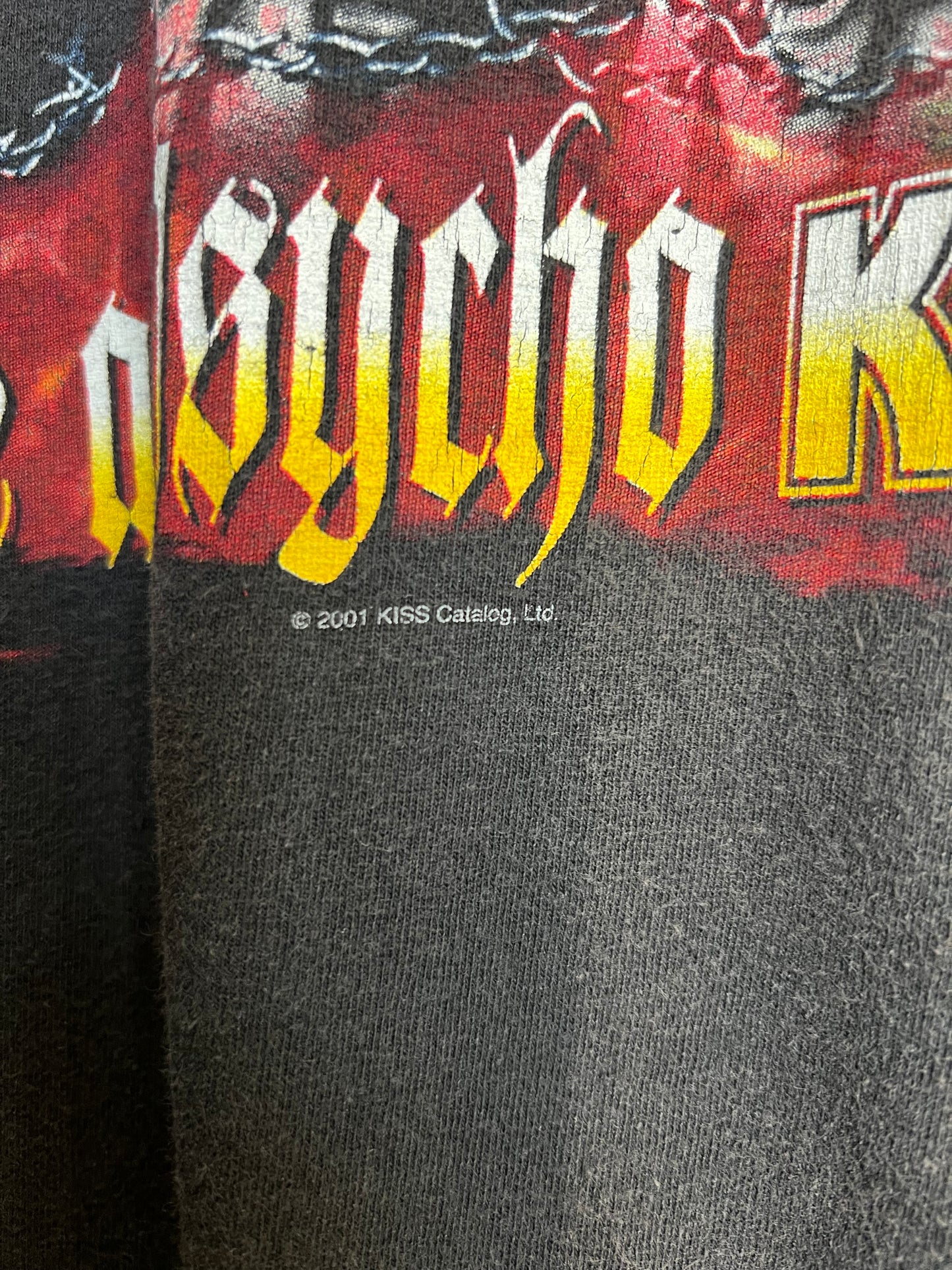 Vintage 2001 KISS “Psycho KISSmas” Tee