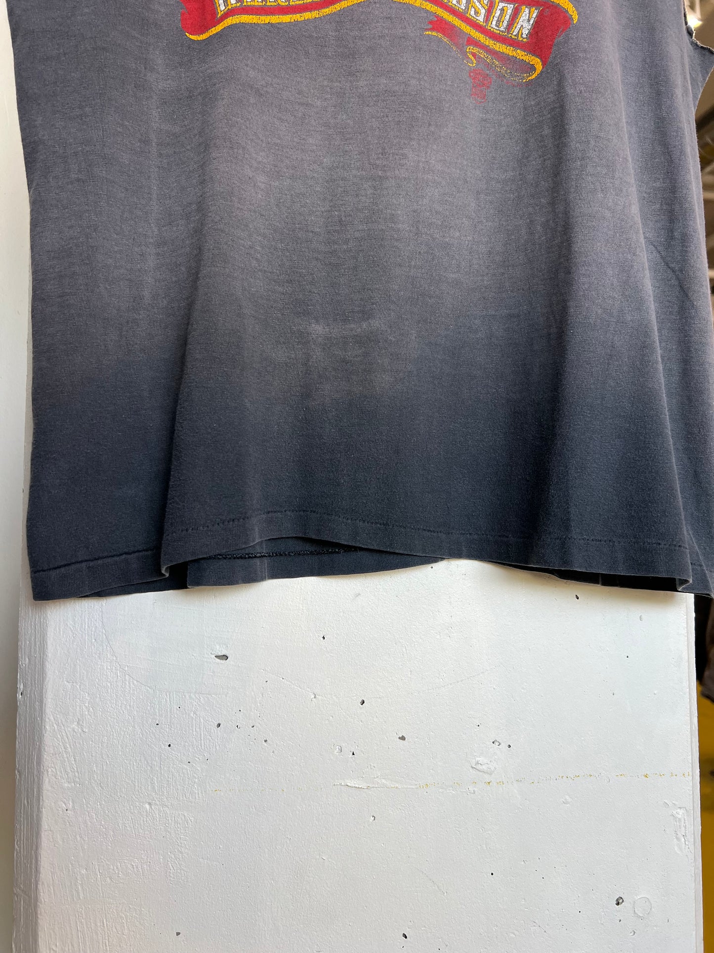 Vintage 80s San Diego Harley Davidson Cut Off Tee