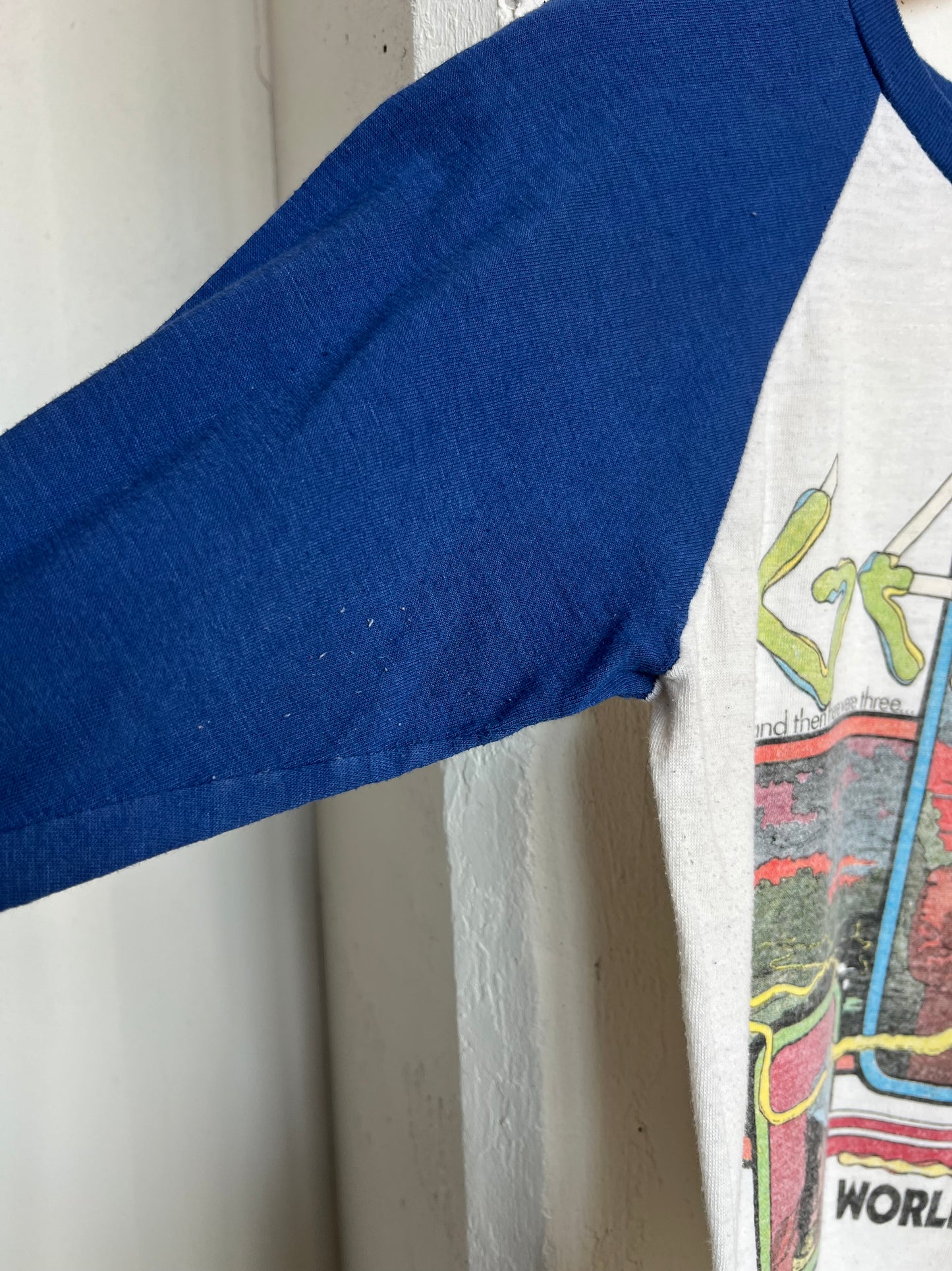 Vintage 1978 Genesis World Tour Raglan Tee