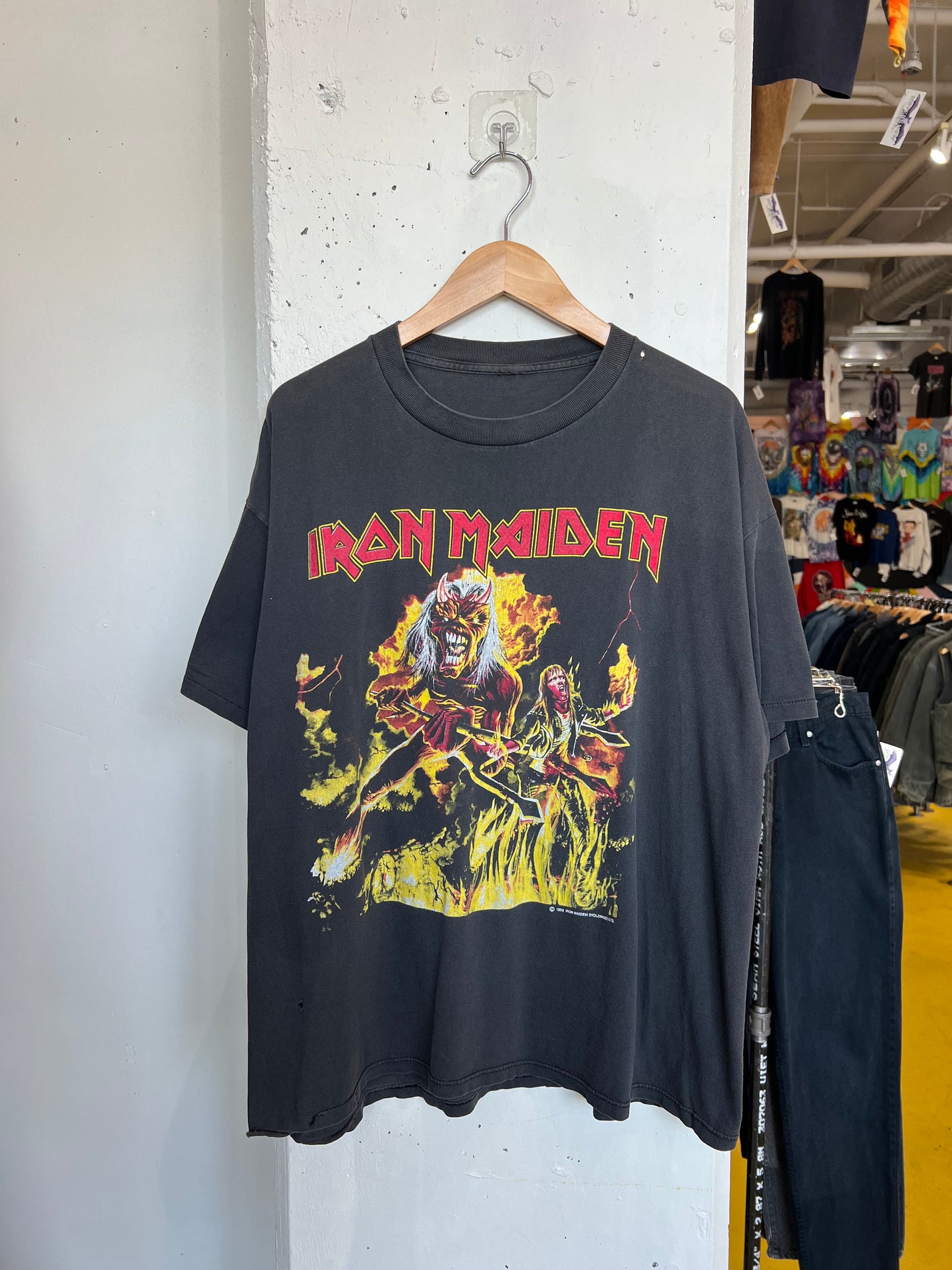 Vintage 1993 Iron Maiden “Hallowed Be Thy Name” Tee