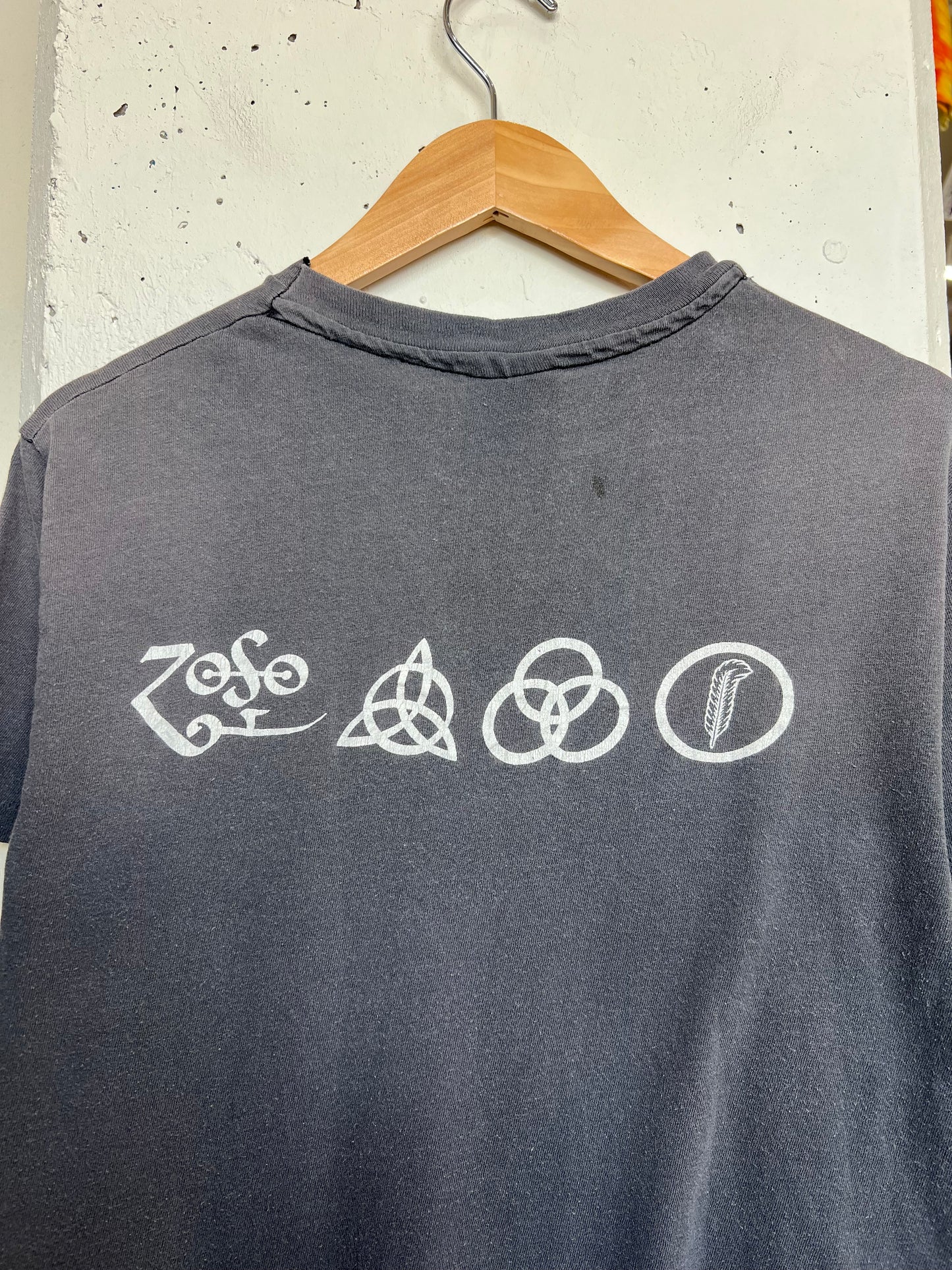 Vintage 1984 Led Zeppelin Faded Distressed Tee