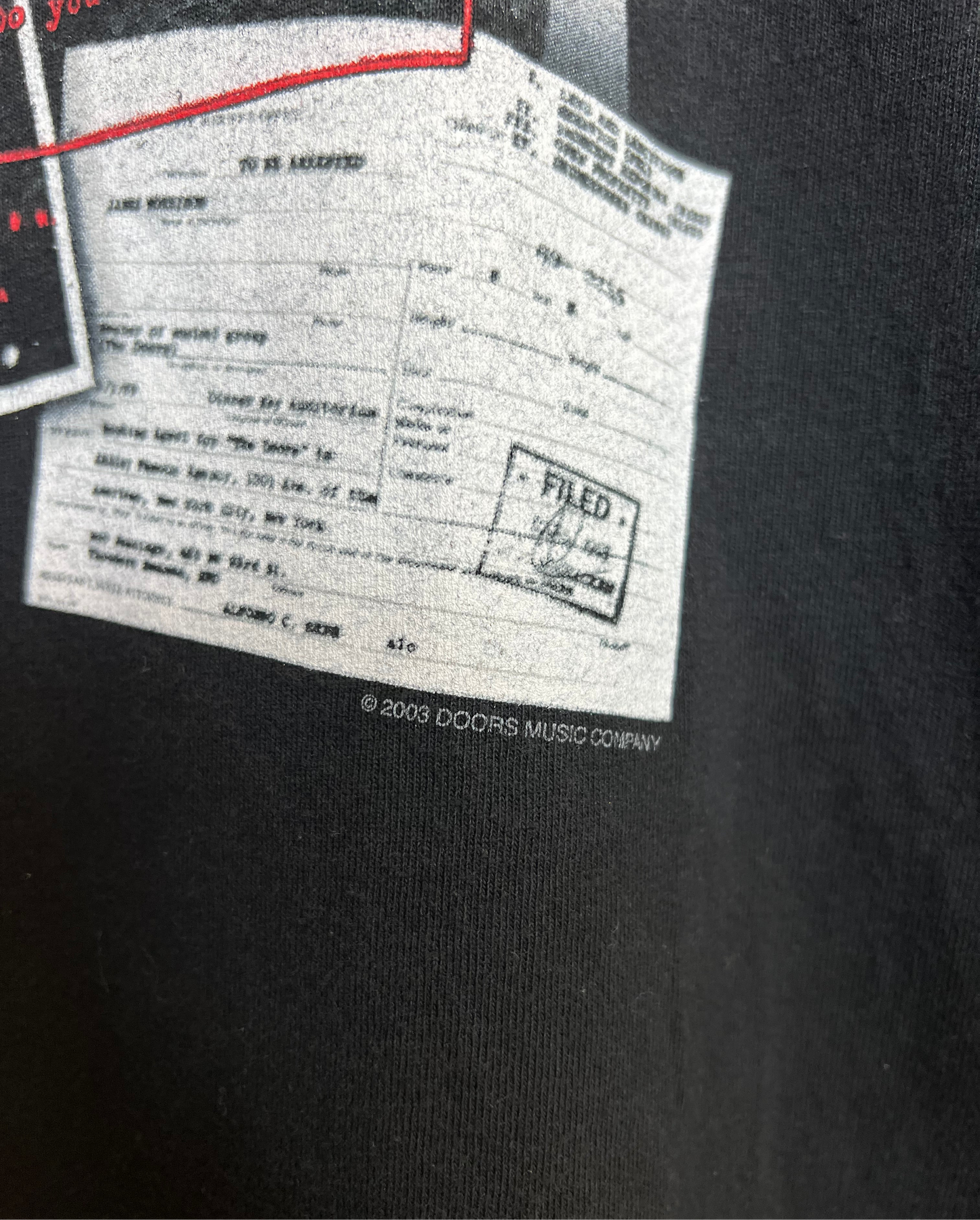 Vintage 2003 Jim Morrison Tee