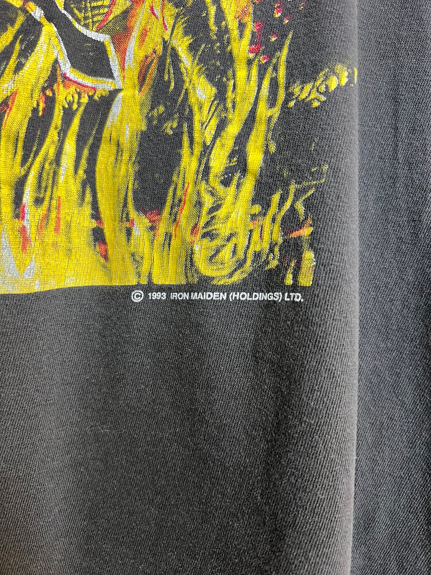 Vintage 1993 Iron Maiden “Hallowed Be Thy Name” Tee