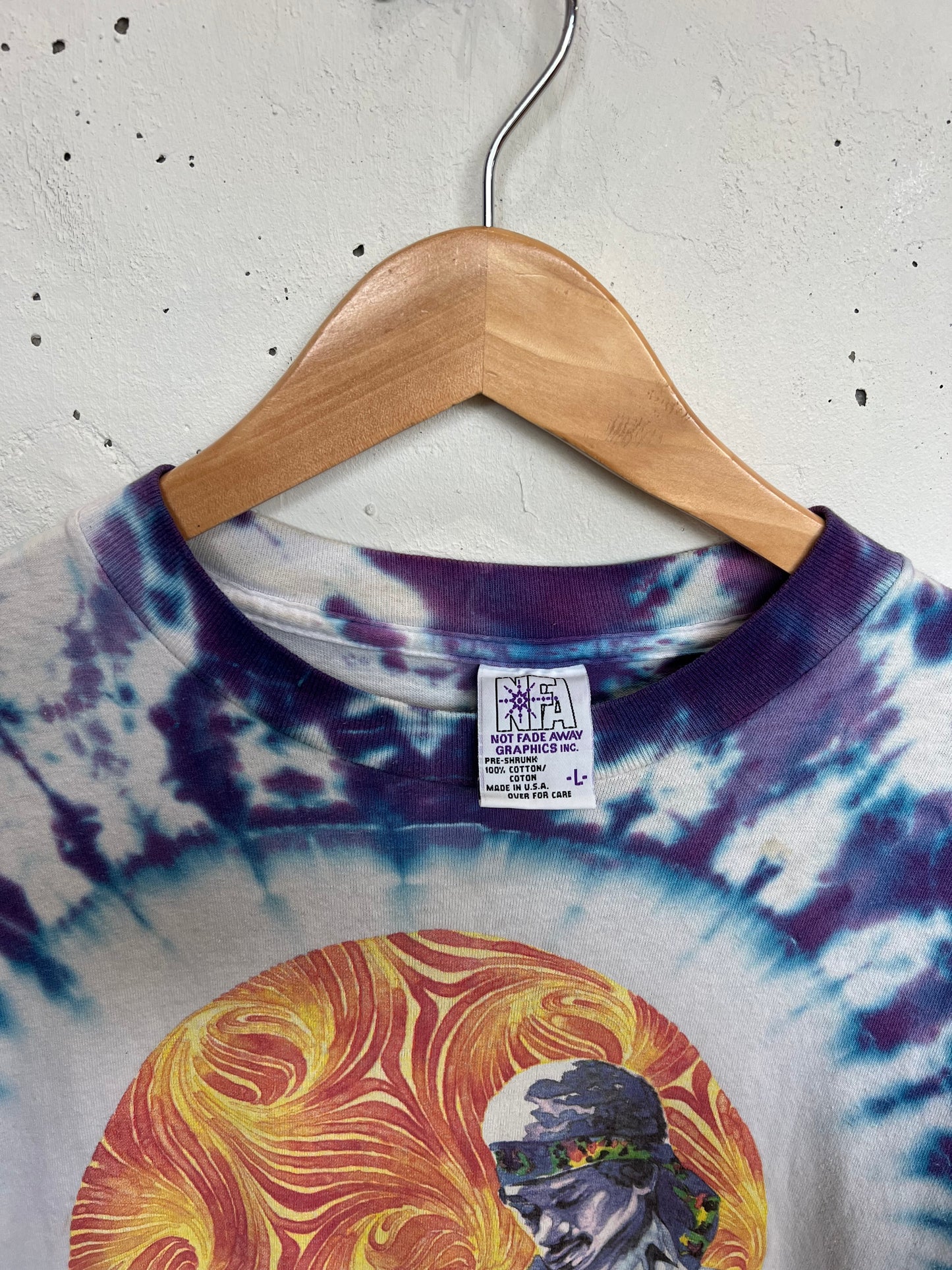 Vintage 1994 Jimmy Hendrix Tie Dye Tee