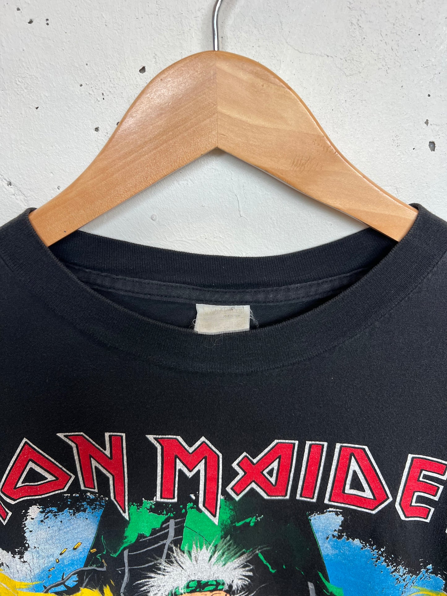 Vintage 1990 Iron Maiden “Shoot That F*KKER” Tee