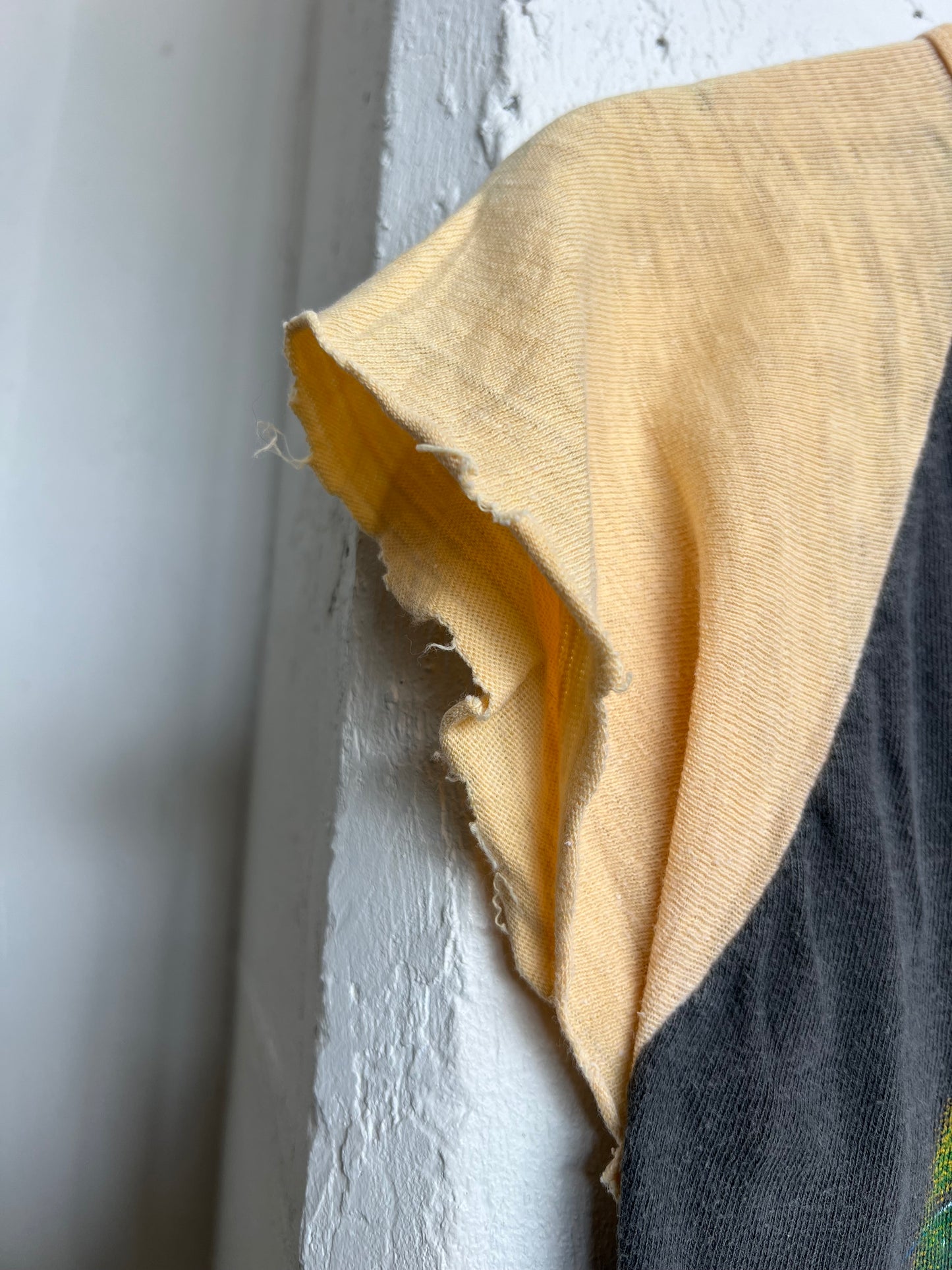 Vintage 1980 Kansas “Audio Visions” Raglan Cut Off Tee