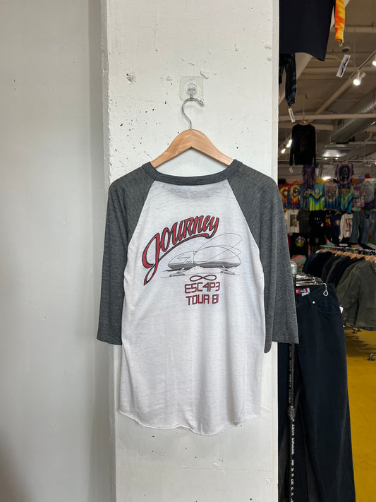 Vintage 1981 Journey Tour Raglan Tee