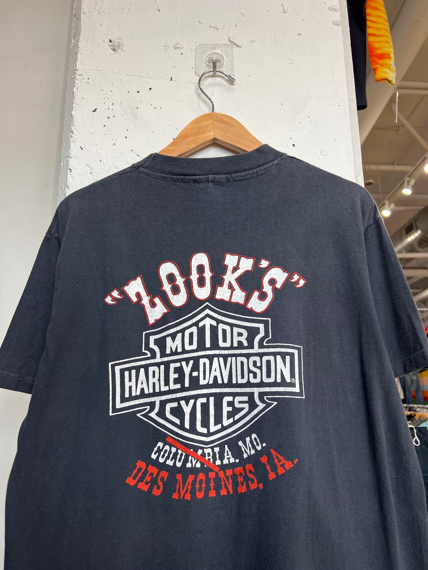 Vintage 80s Des Moines Harley Davidson Tee