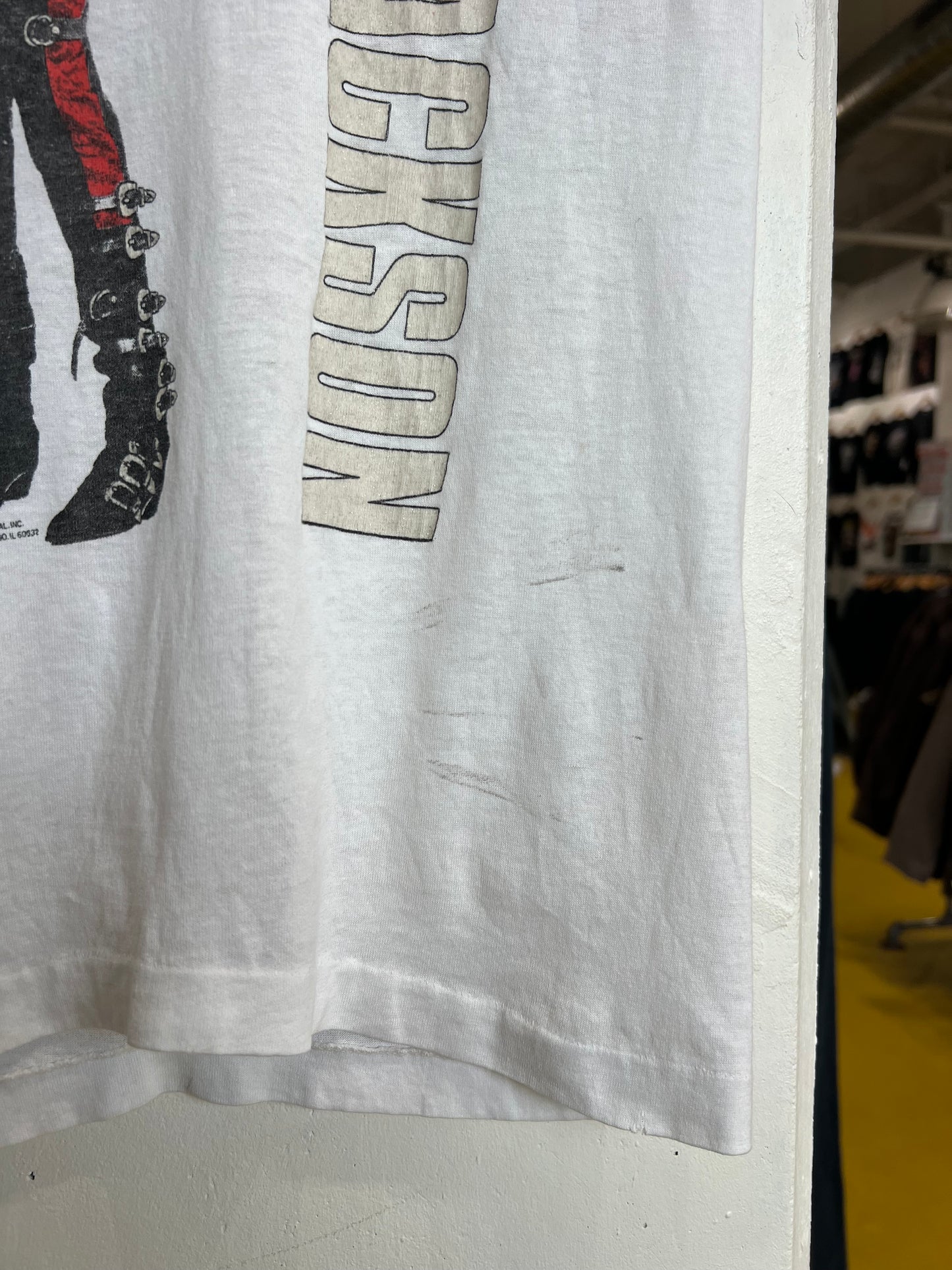 Vintage 80’s Michael Jackson “BAD” Tee