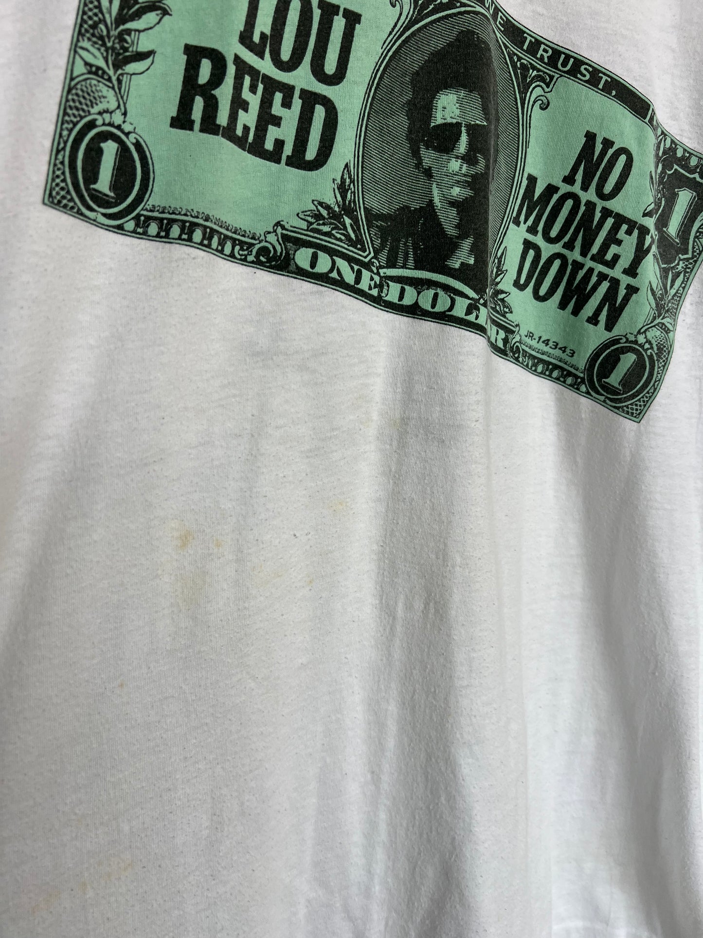 Vintage 1980s Lou Reed “ In Lou We Trust” Tee