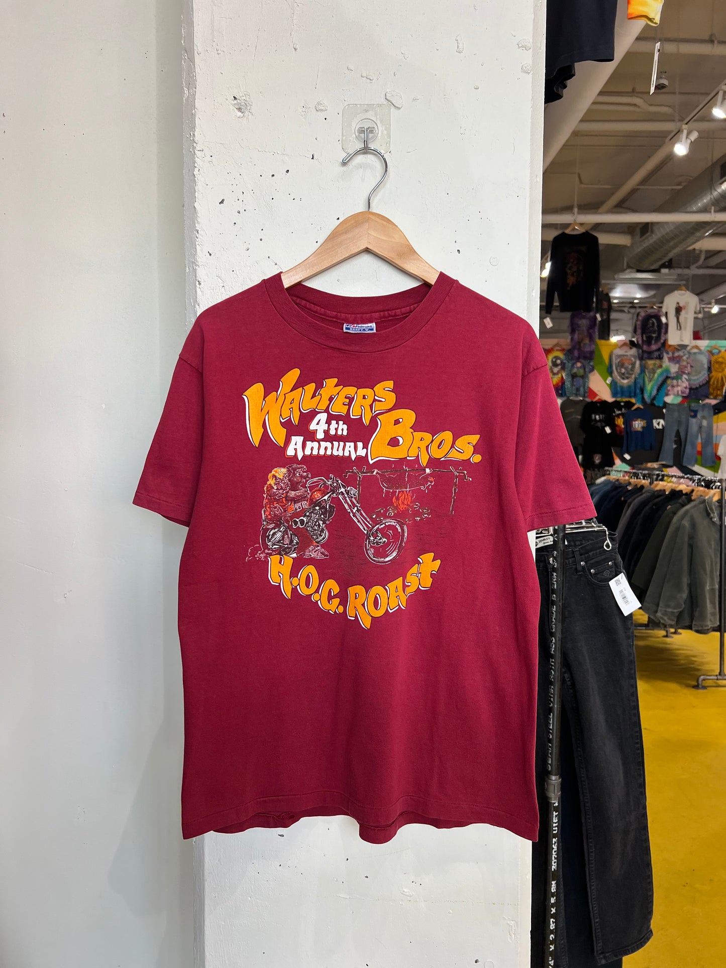 Vintage 80s Harley “H.O.G. Roast” Peoria Tee