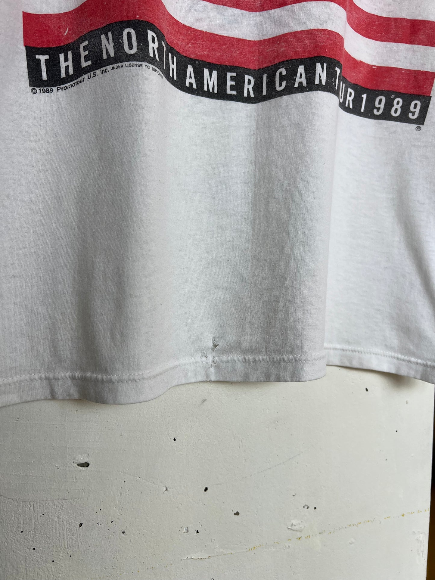 Vintage 1989 The Rolling Stones “Steel Wheels” Tour Tee