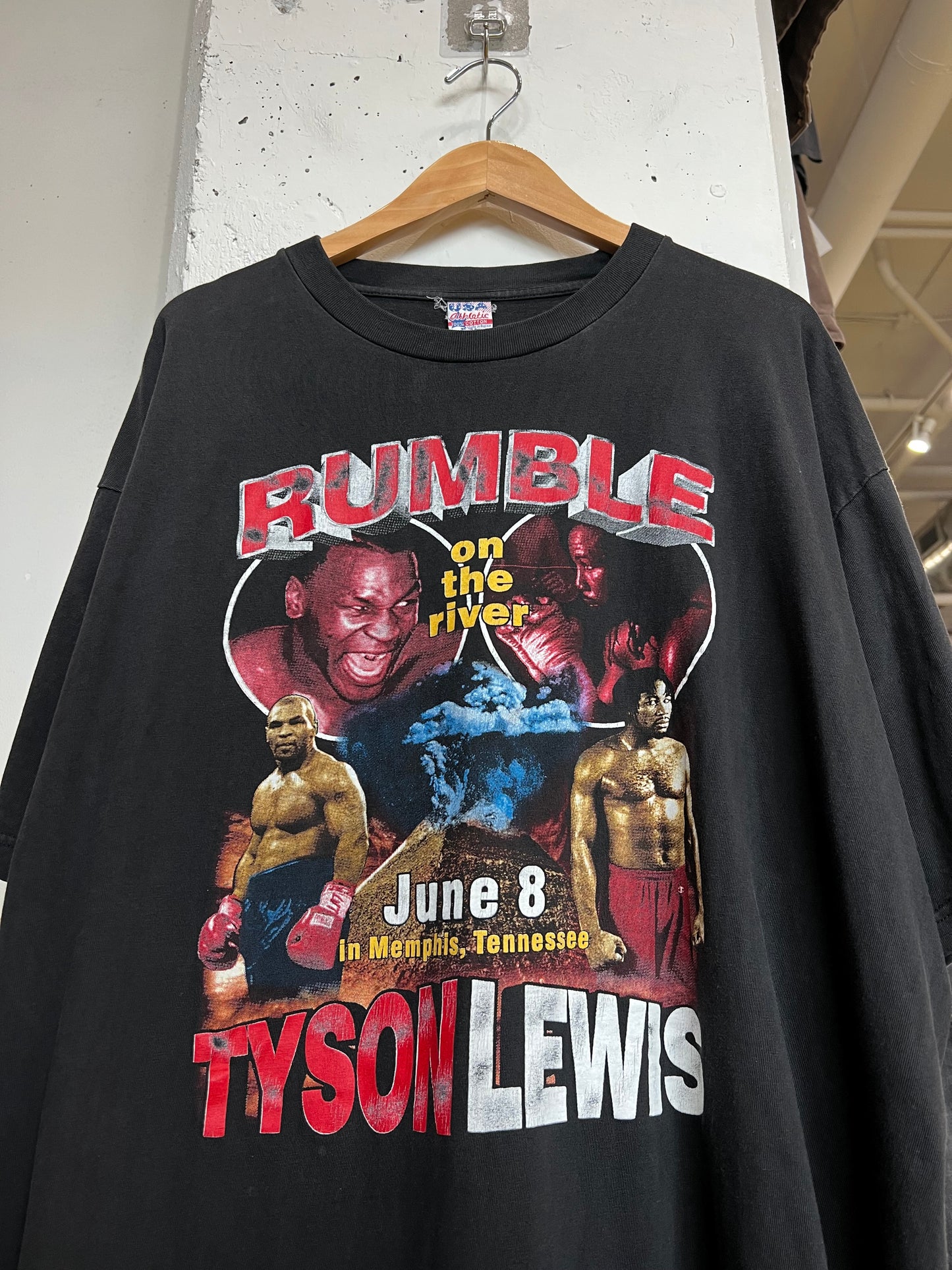 Vintage Tyson vs Lewis Tee